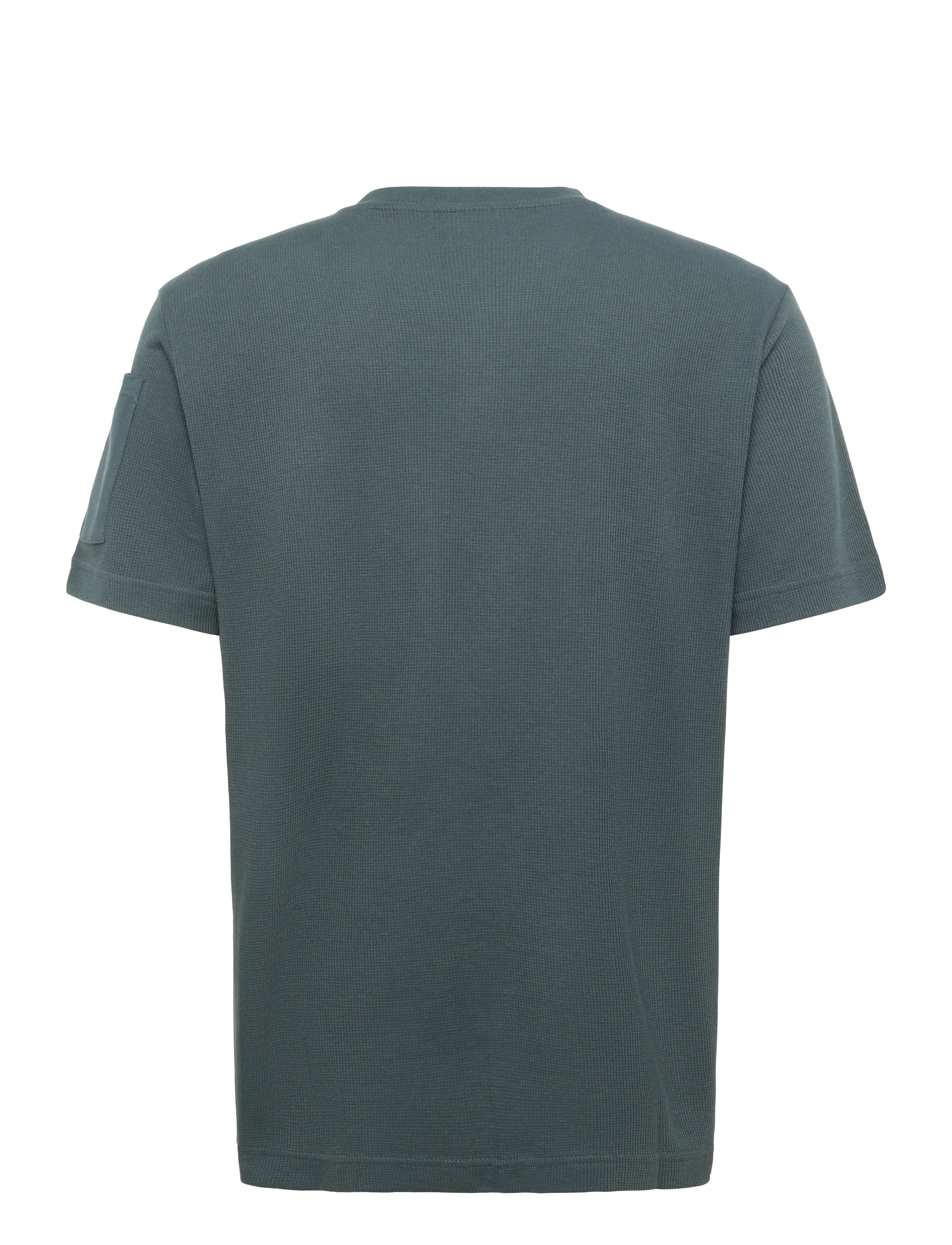 Tom Tailor - structured serafino t-shirt - lühikeste varrukatega t-särgid - darkest olive - 2