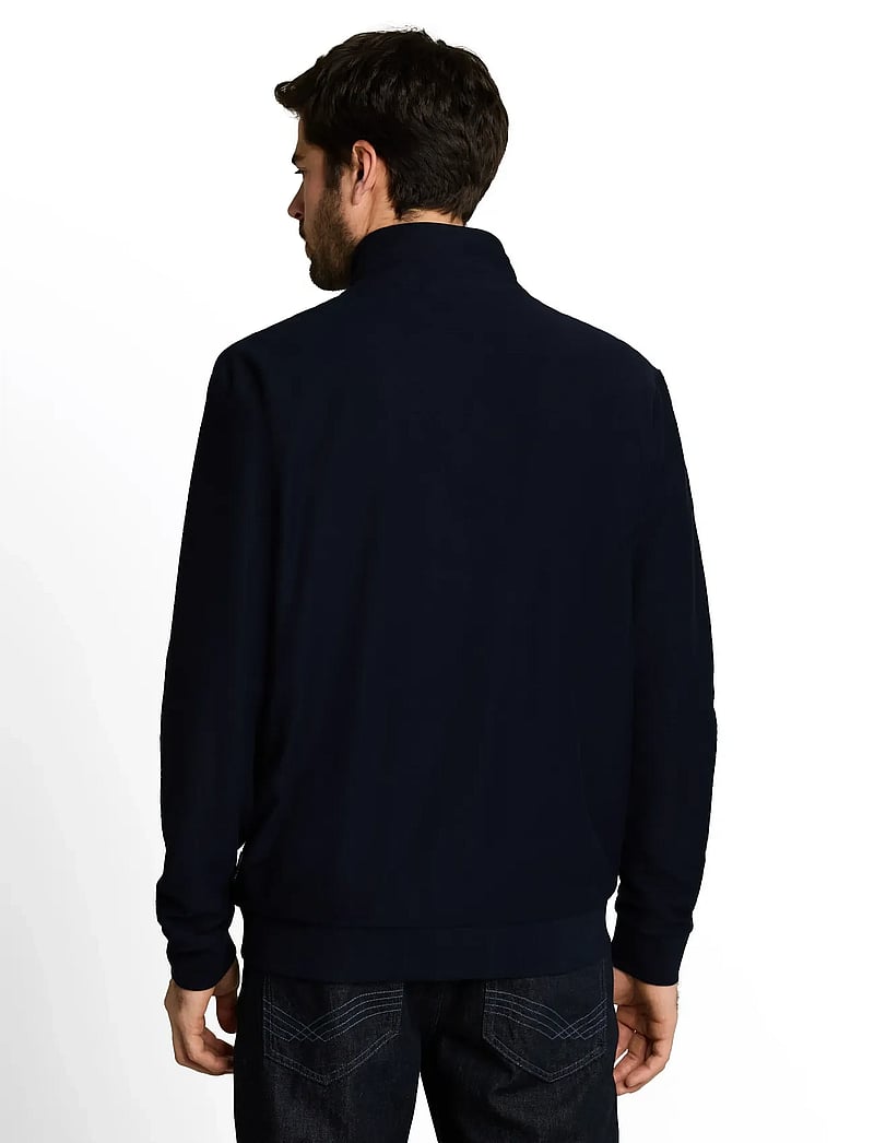 Tom Tailor - structured stand-up jacket - frühlingsjacken - sky captain blue - 2