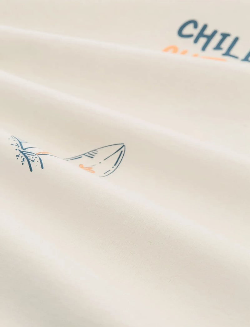 Tom Tailor - relaxed allover printed t-shirt - kortærmede t-shirts - wool white fun summer print - 5