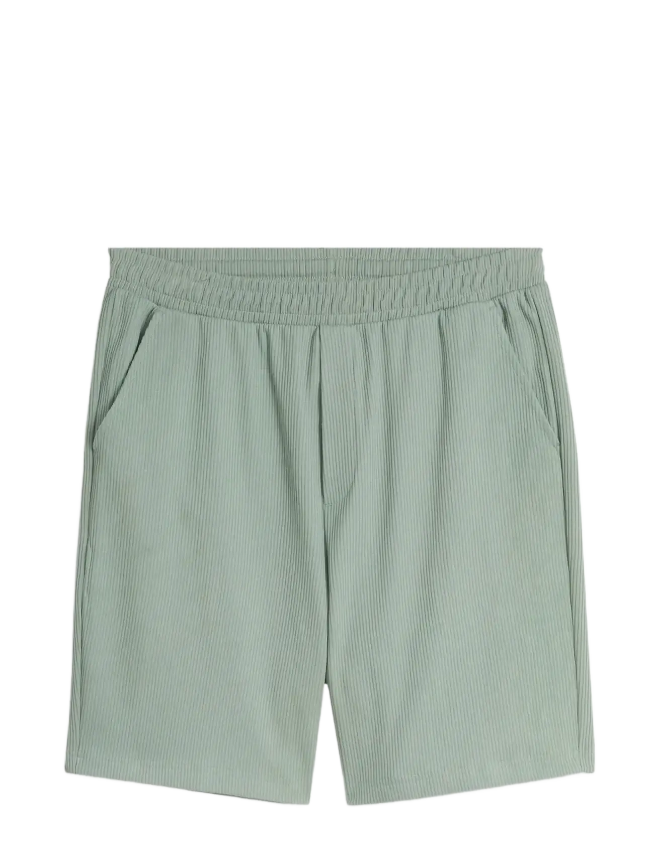 Tom Tailor relaxed structured sweat shorts - Lühikesed püksid - GREEN MIST / green