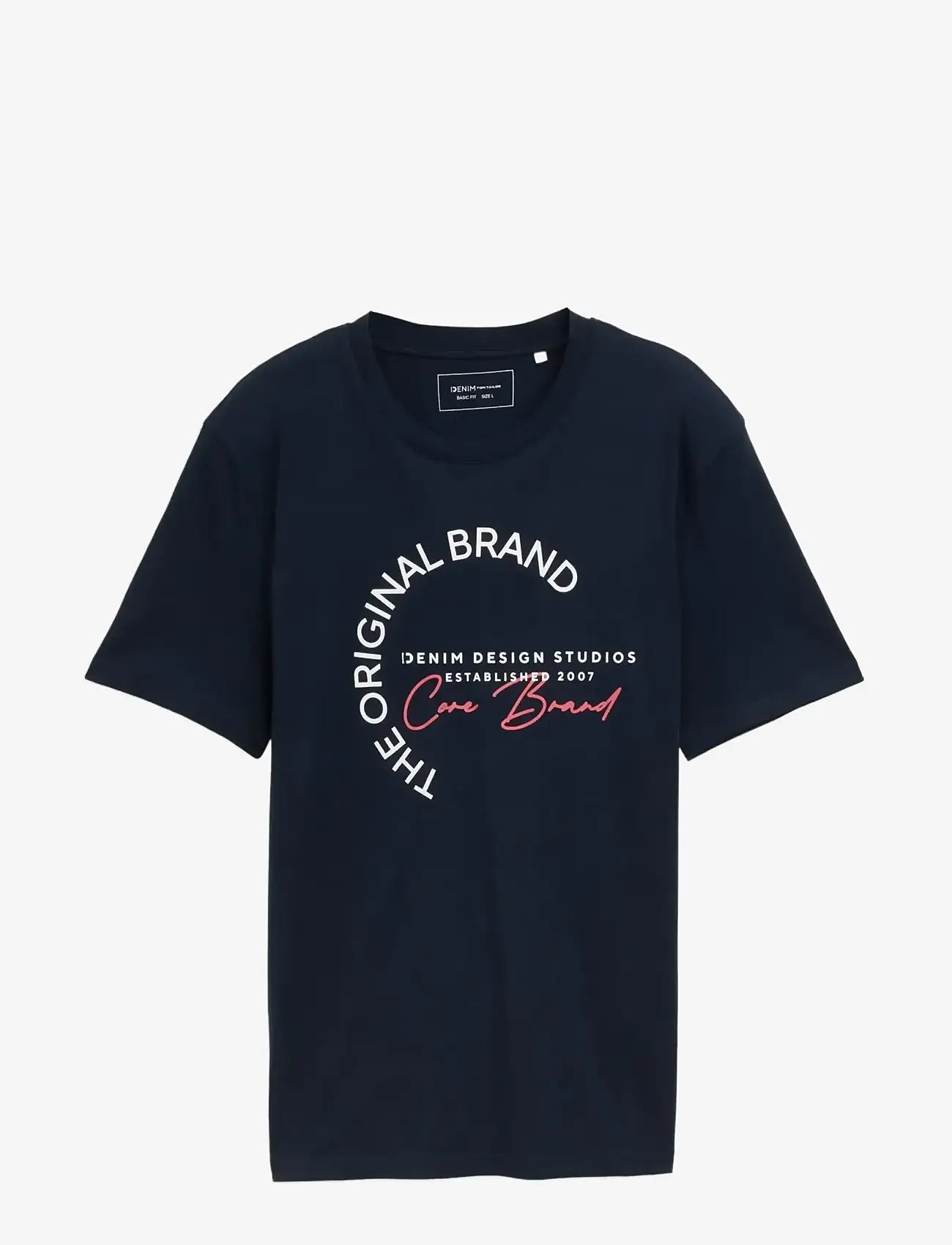 Tom Tailor - printed t-shirt - laveste priser - sky captain blue - 1