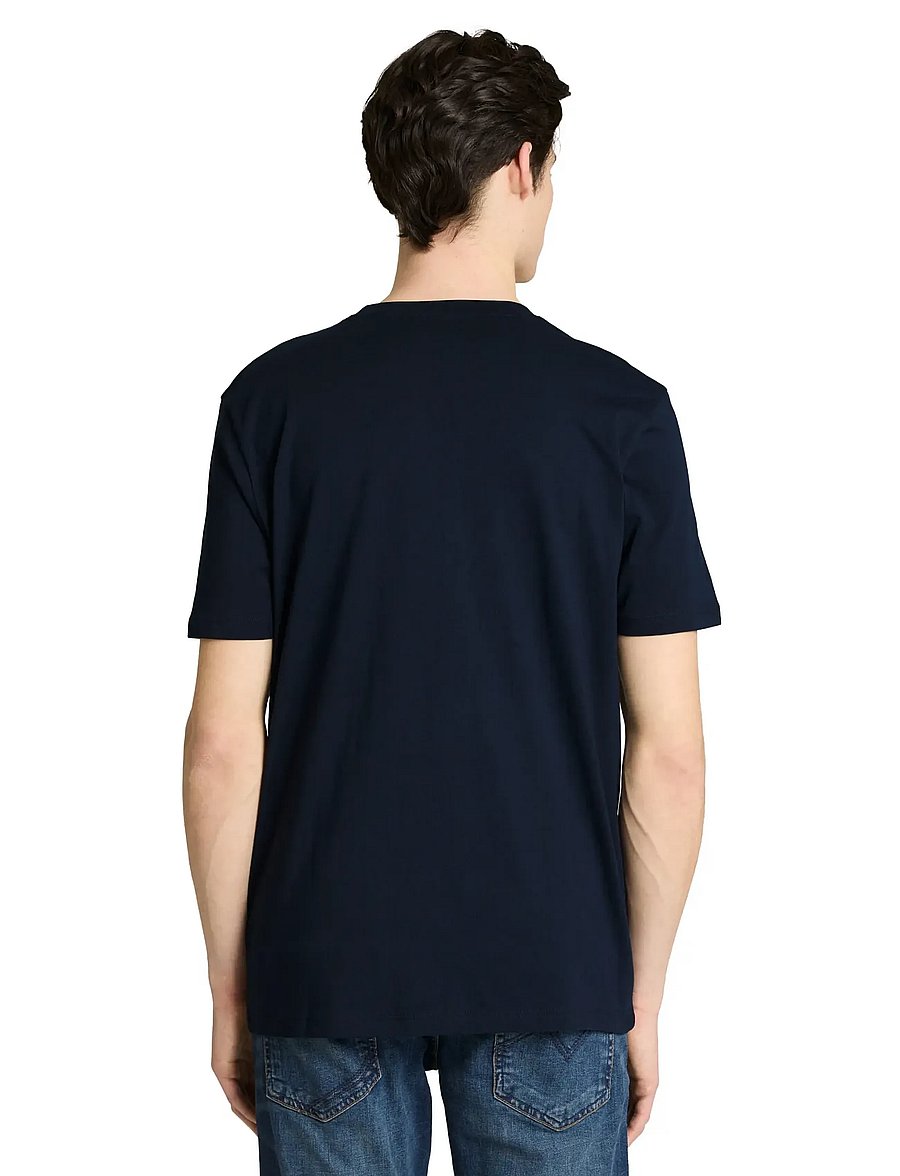 Tom Tailor - printed t-shirt - short-sleeved t-shirts - sky captain blue - 2