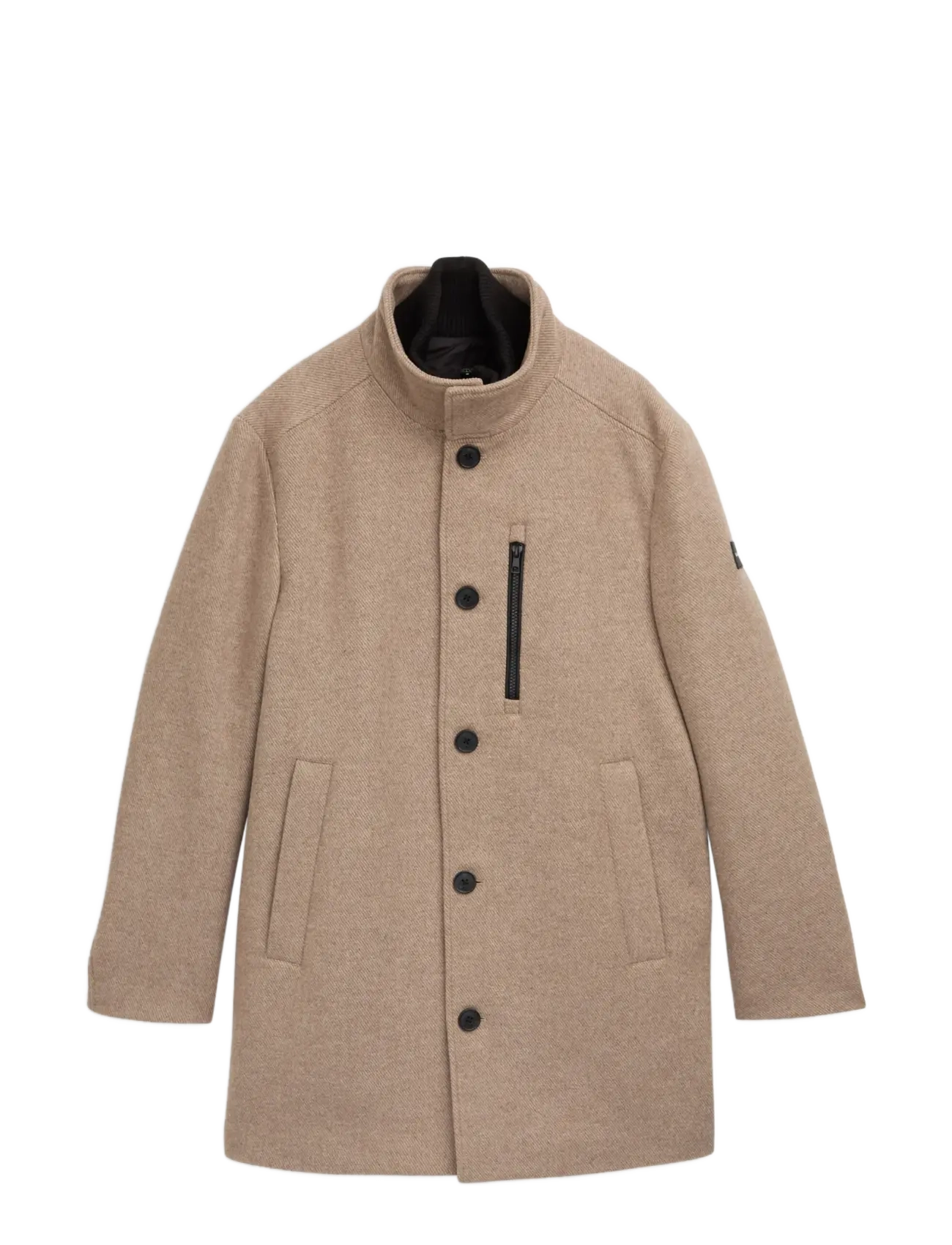 MID BEIGE MELANGE TWILL