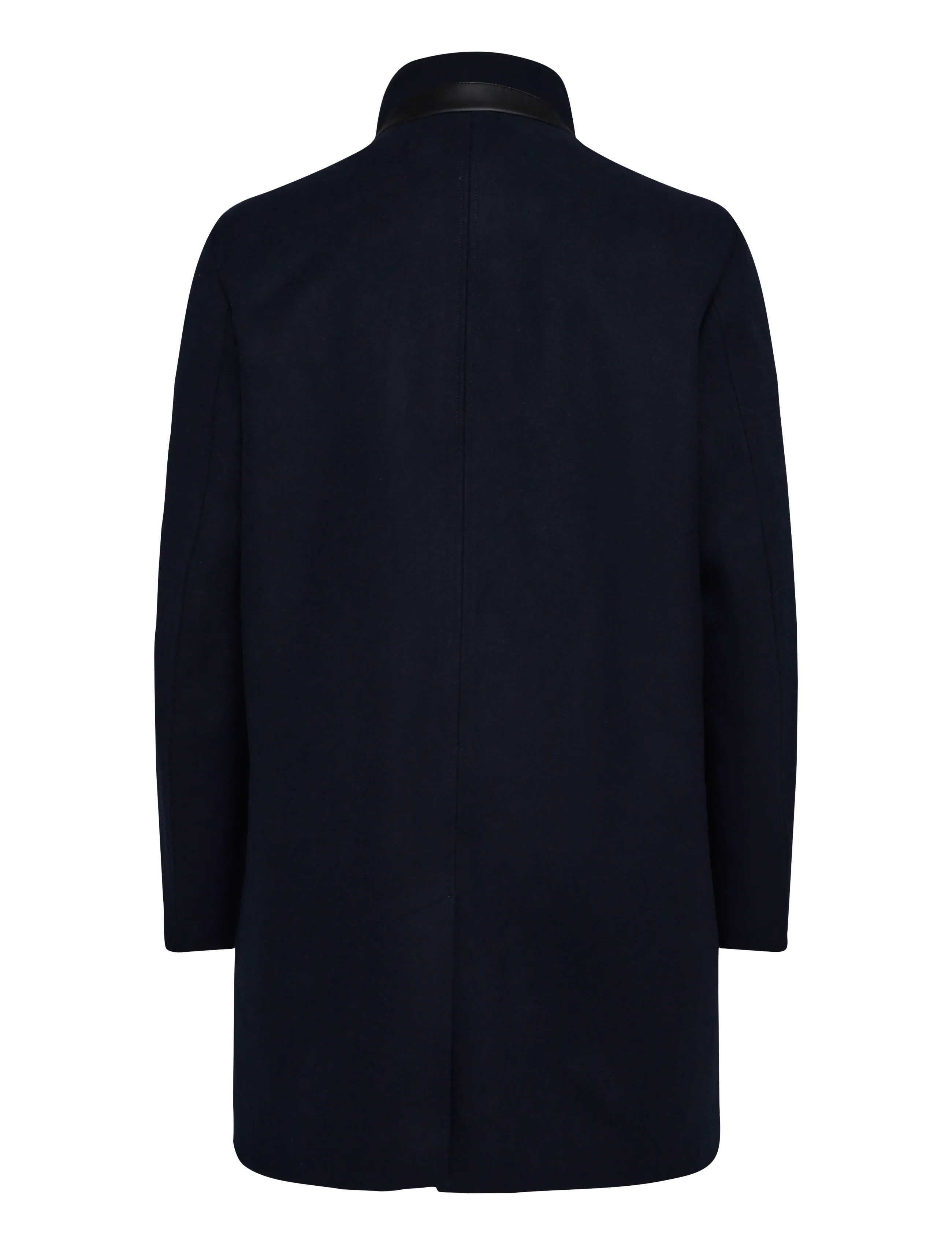 Tom Tailor - wool coat with stand-up insert - ullrockar - sky captain blue - 2