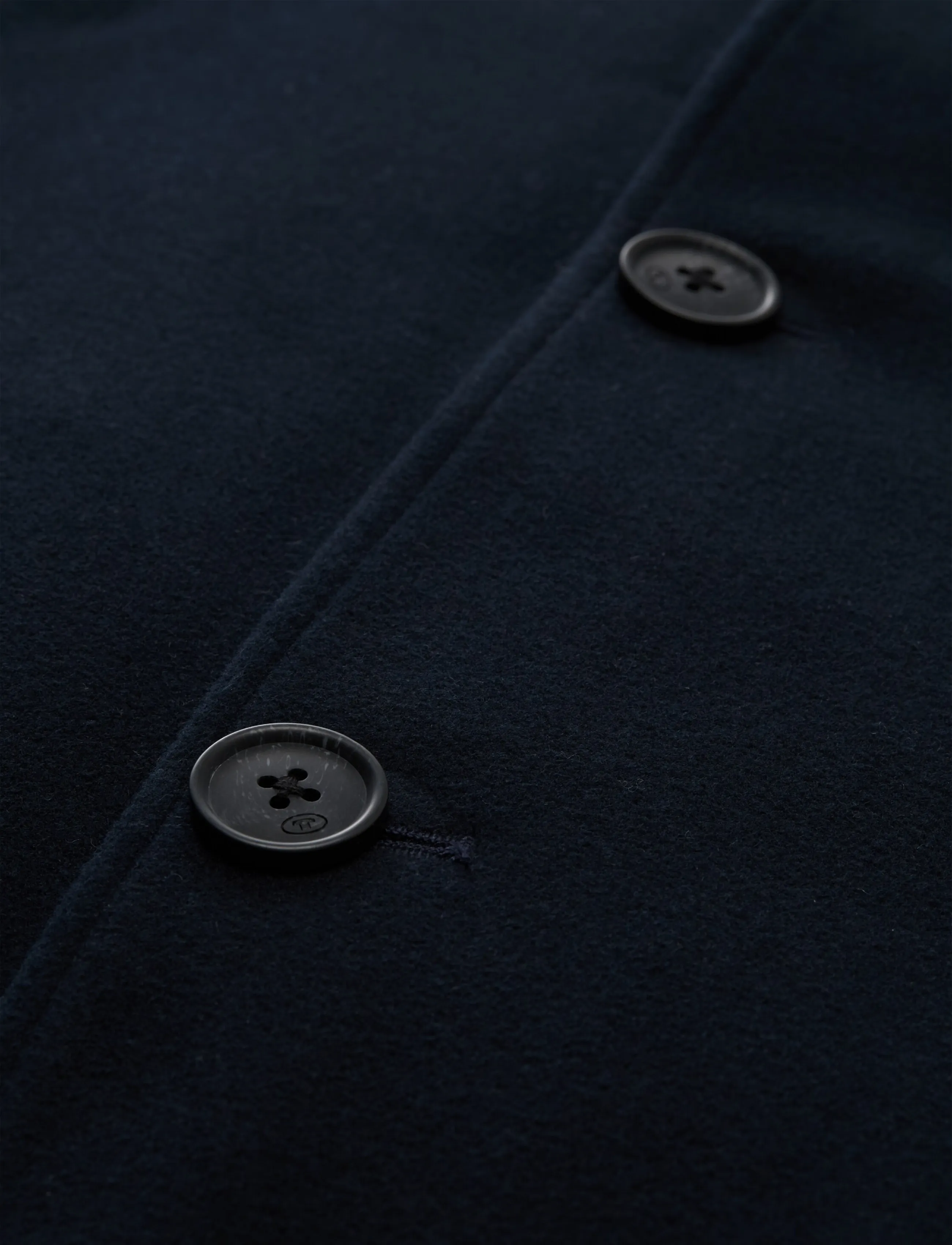 Tom Tailor - wool coat with stand-up insert - uldfrakker - sky captain blue - 5