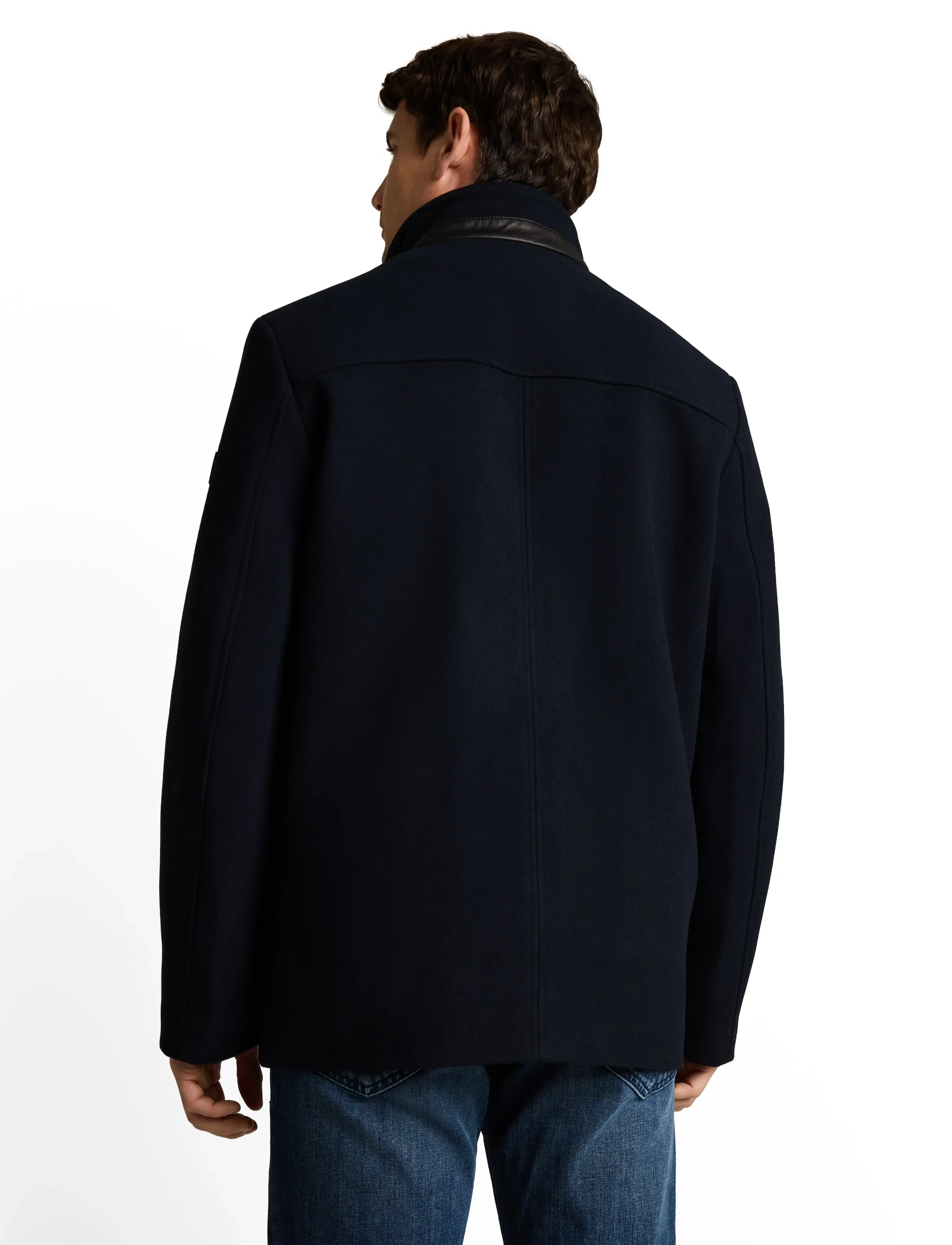Tom Tailor - wool jacket with stand-up insert - joped - sky captain blue - 2