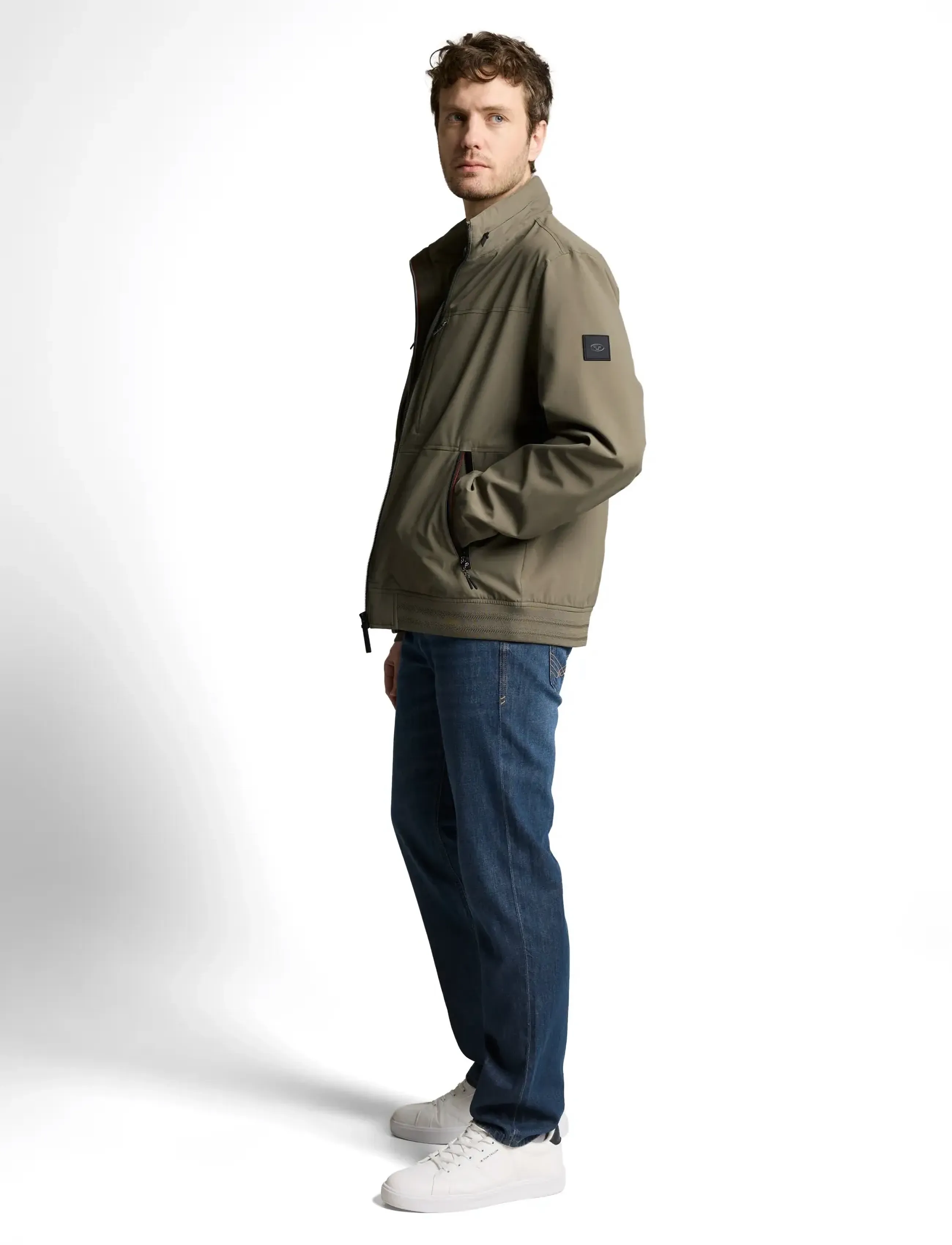 Tom Tailor casual blouson - Bomberjackor - FADED LEAF GREEN / khaki/green