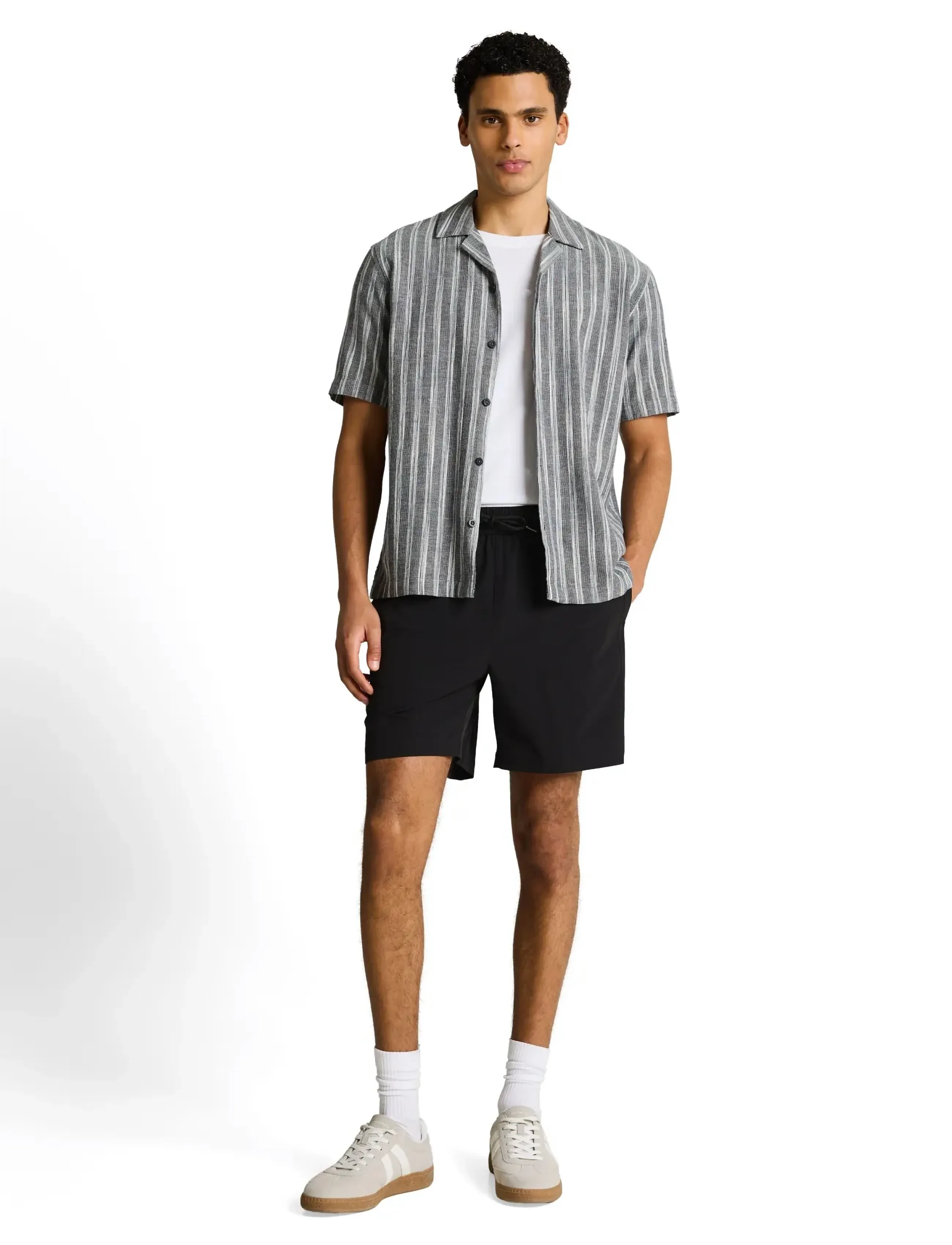 Tom Tailor relaxed functional shorts - Kollektionen - BLACK / black