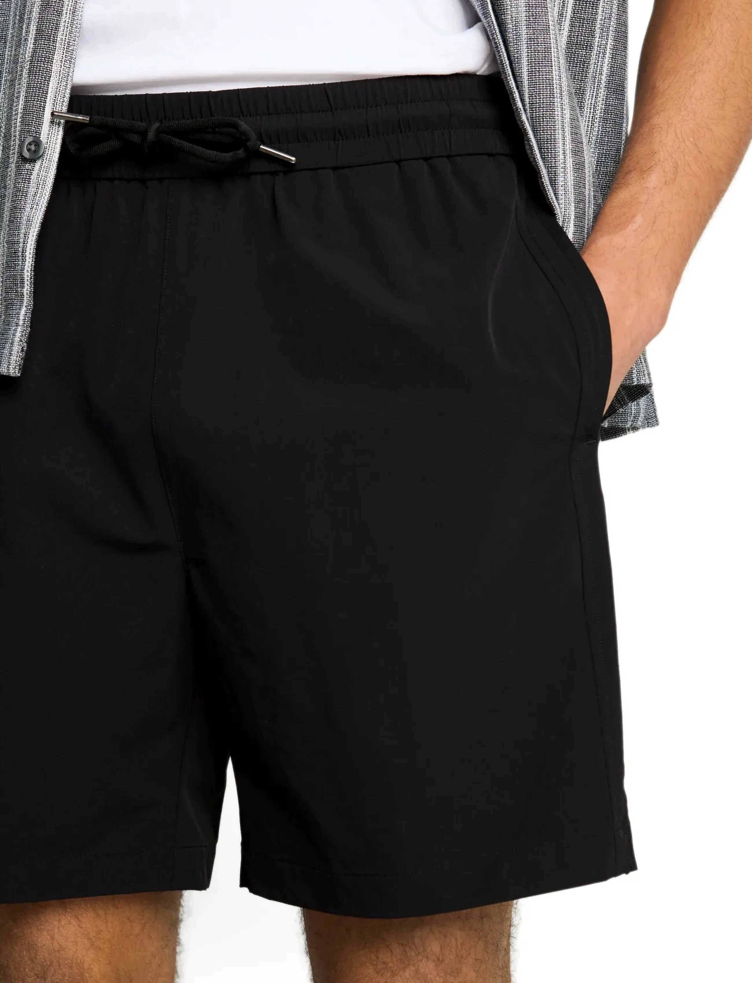 Tom Tailor - relaxed functional shorts - trainingsshorts - black - 4