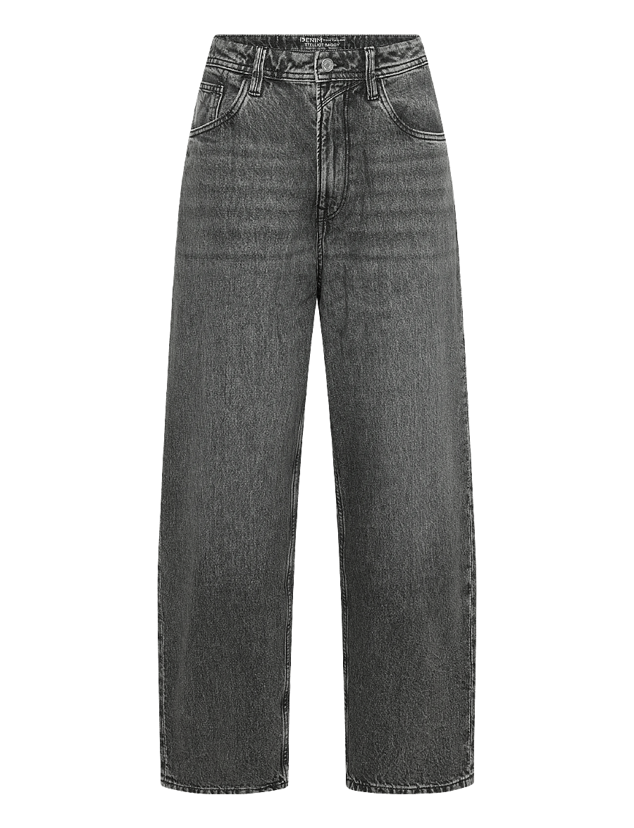 Tom Tailor - TTELLIOT BAGGY - loose jeans - used mid stone grey denim - 1
