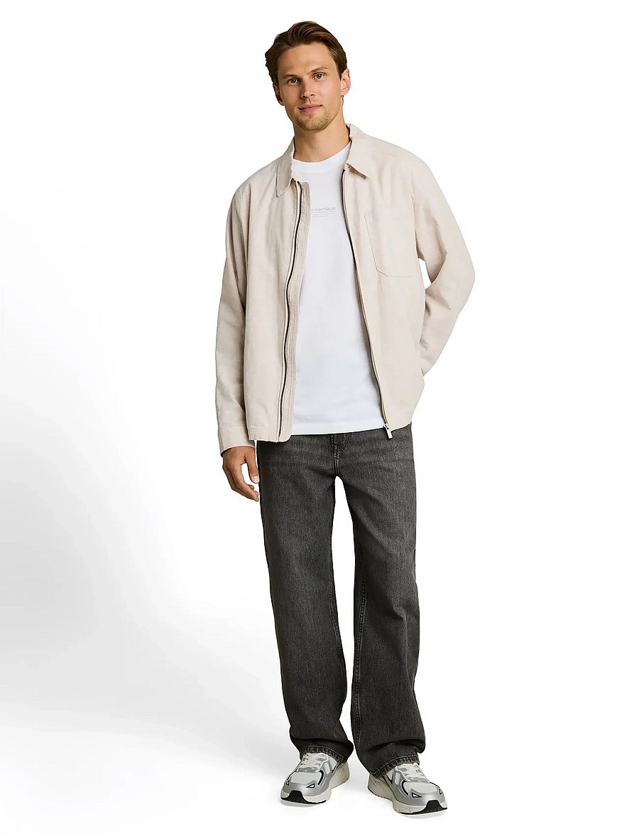 Tom Tailor - TTELLIOT BAGGY - loose jeans - used mid stone grey denim - 0