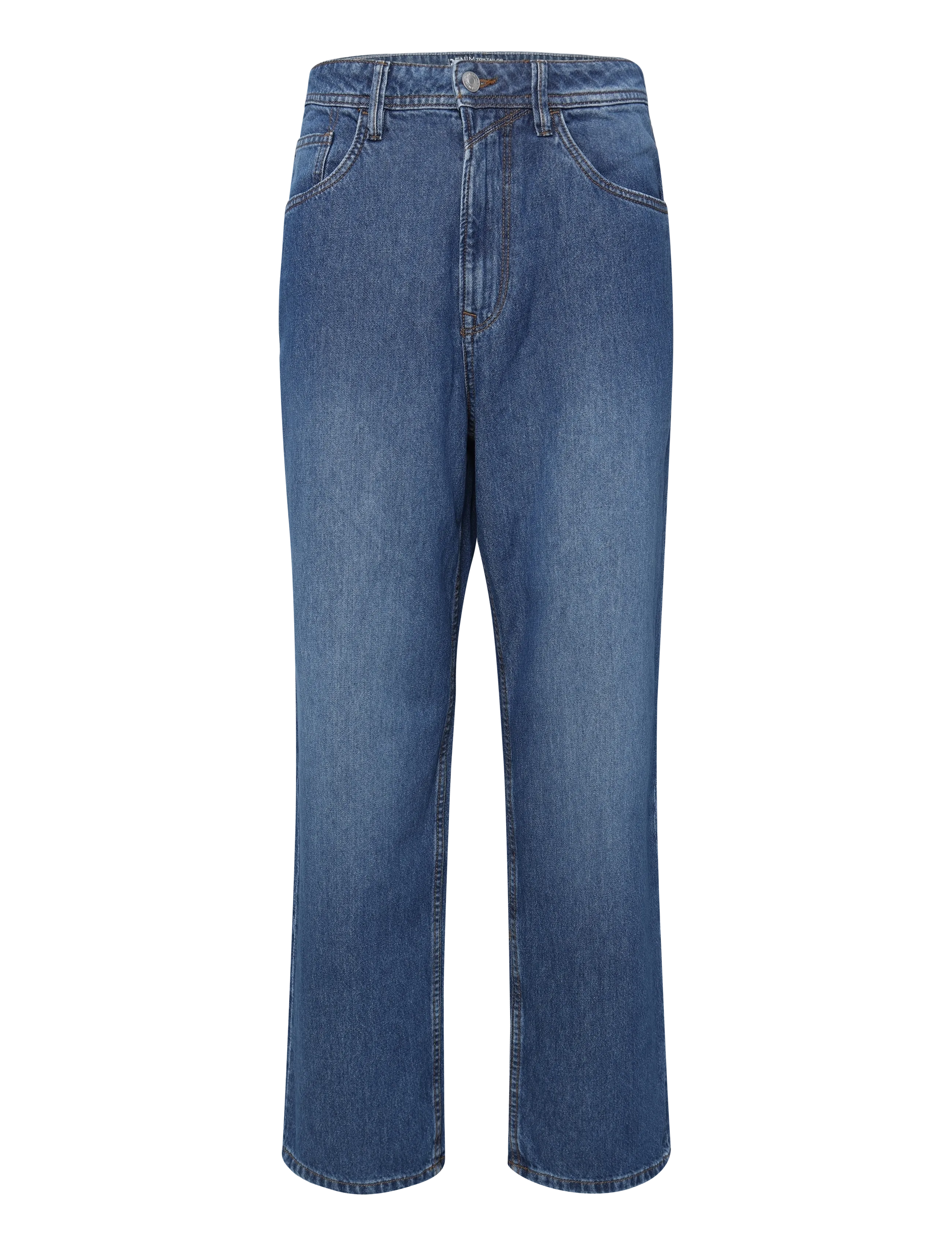 Tom Tailor TTELLIOT BAGGY - Kläder - BLUE DENIM / blue