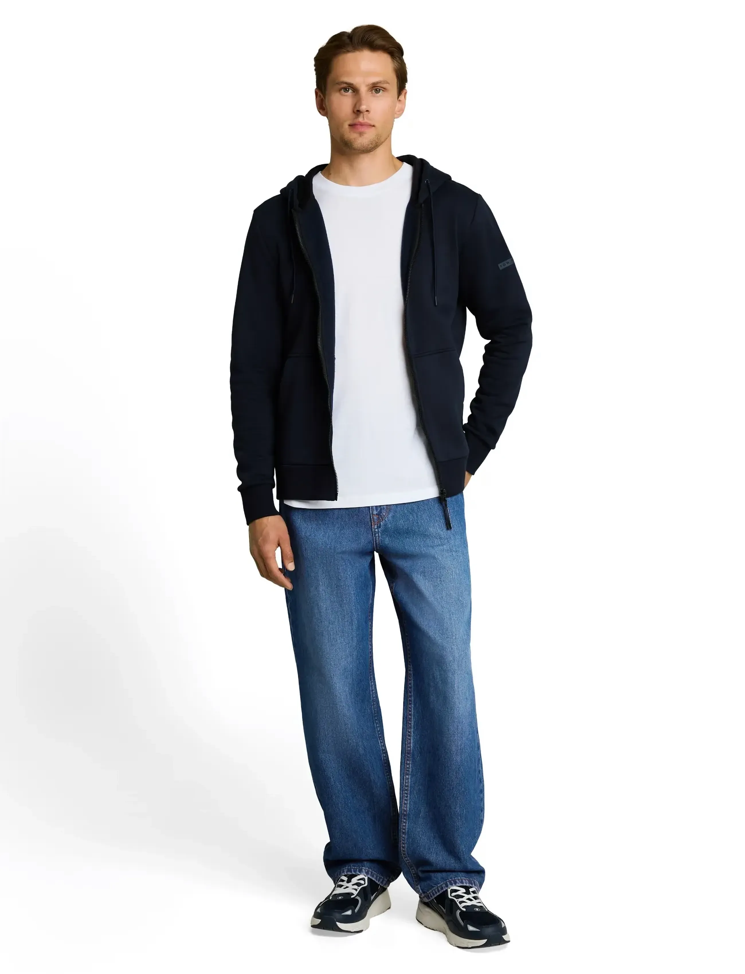Tom Tailor Ttelliot Baggy, 32 x 32, Jeans, Blau - Relaxed, Männerswear