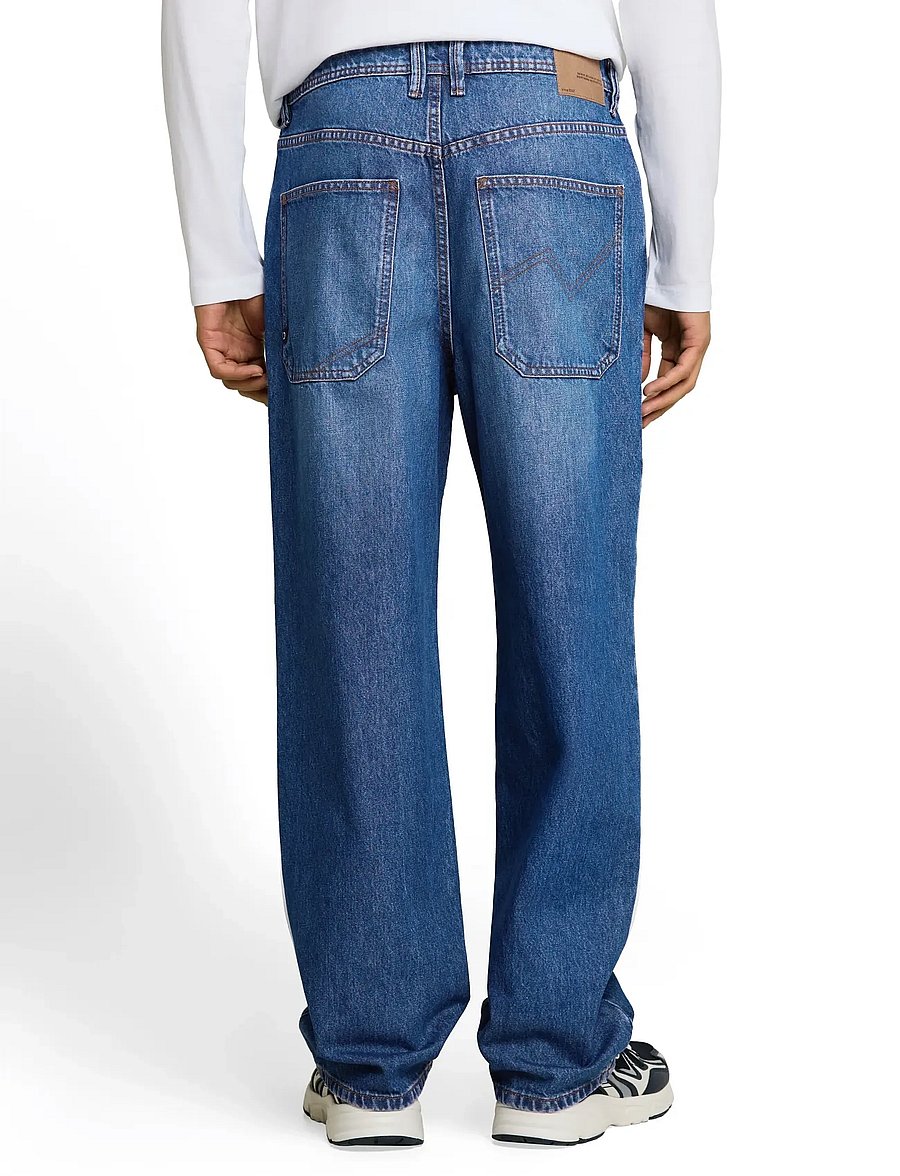 Tom Tailor - TTELLIOT BAGGY - loose jeans - blue denim - 3