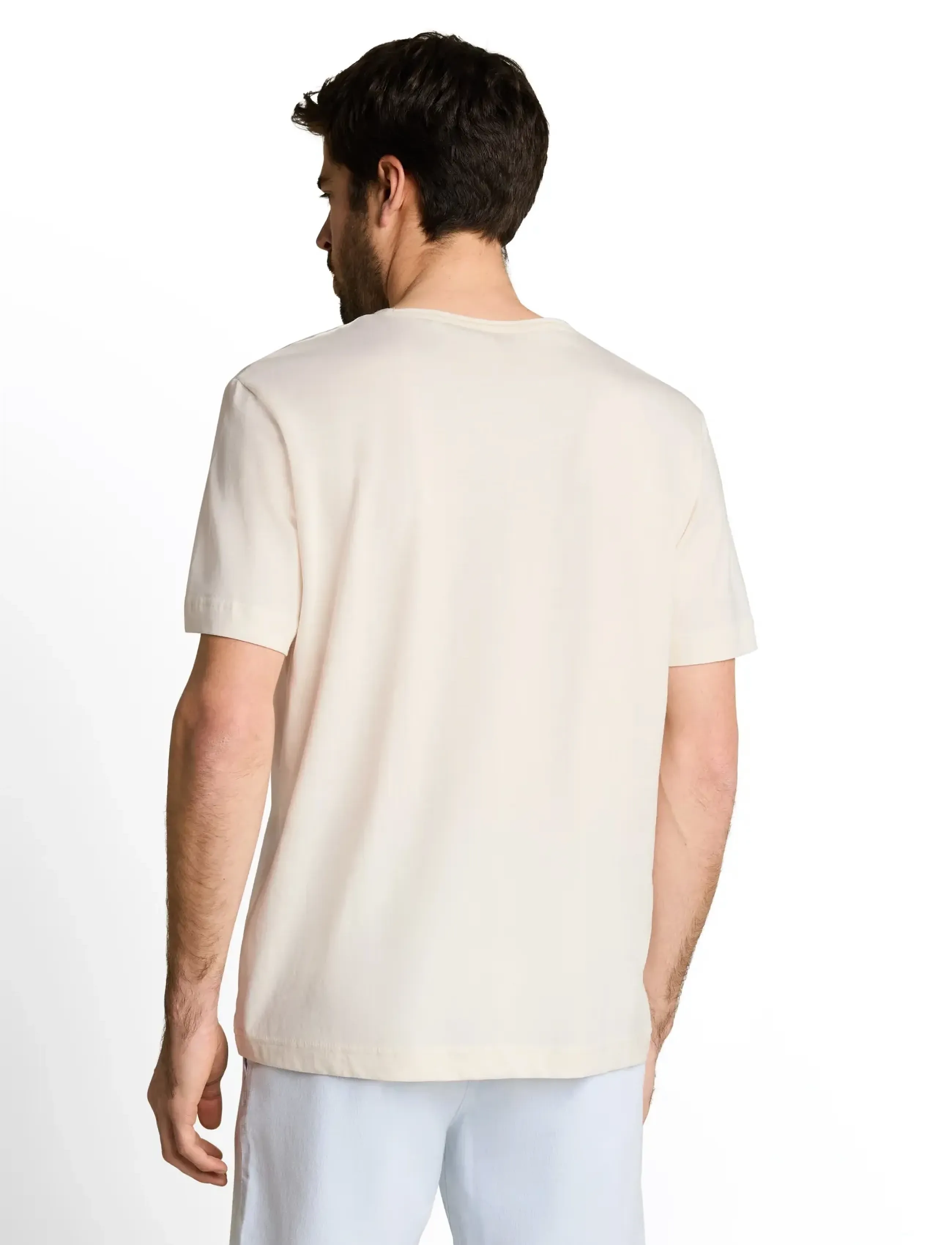 Tom Tailor - printed t-shirt - kurzärmelig - gardenia white - 2