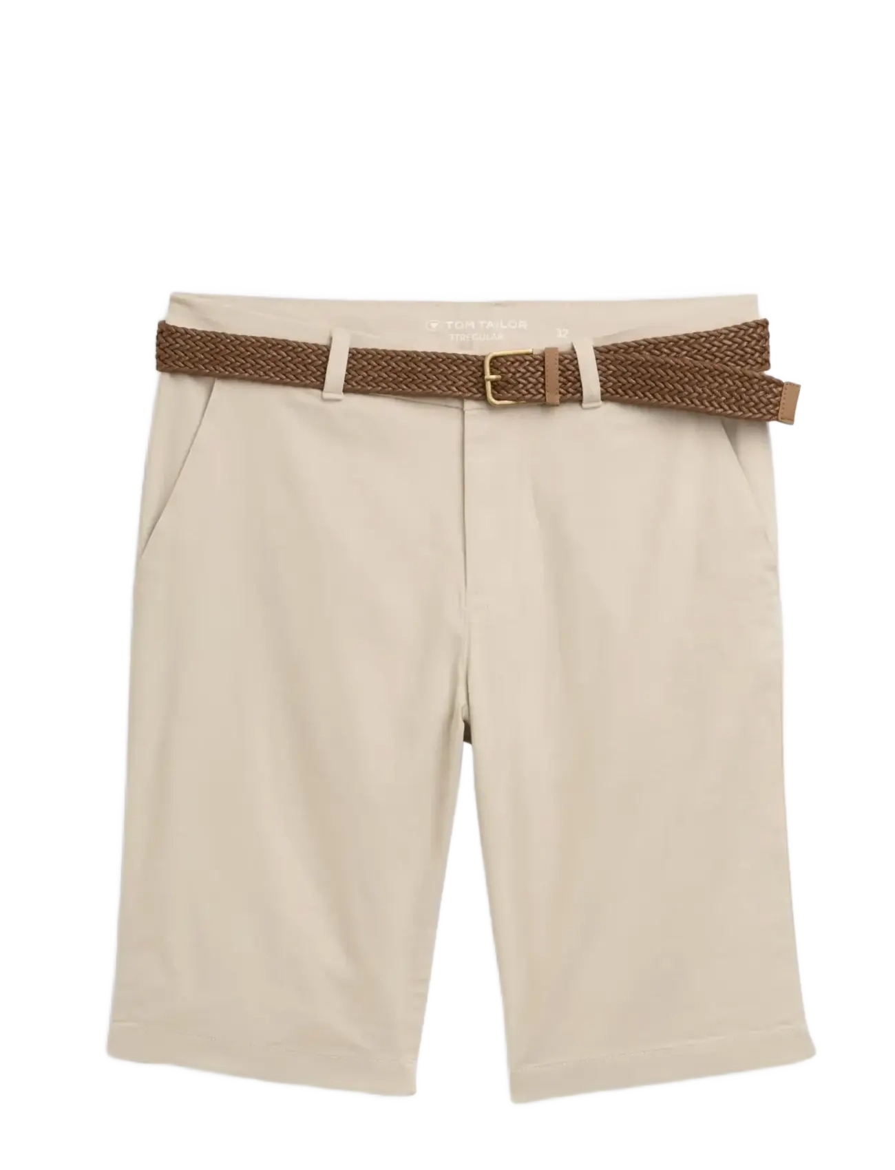 Tom Tailor regular chino shorts - Shorts - CASHEW BEIGE / beige