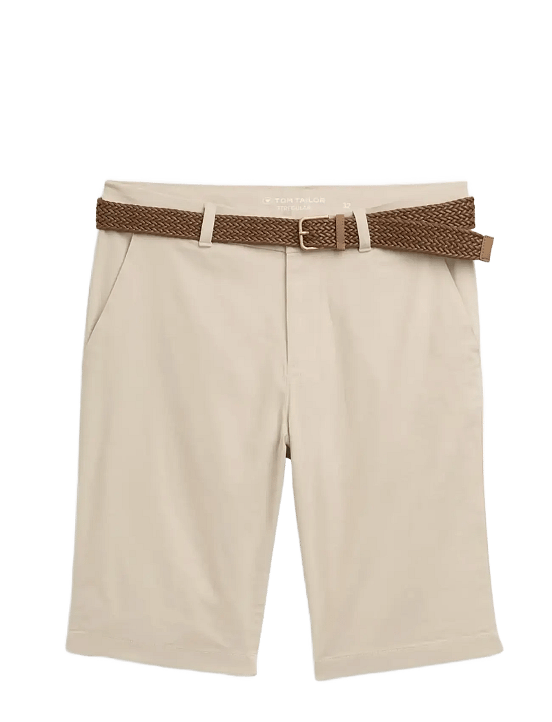 Tom Tailor - regular chino shorts - chinos shorts - cashew beige - 1