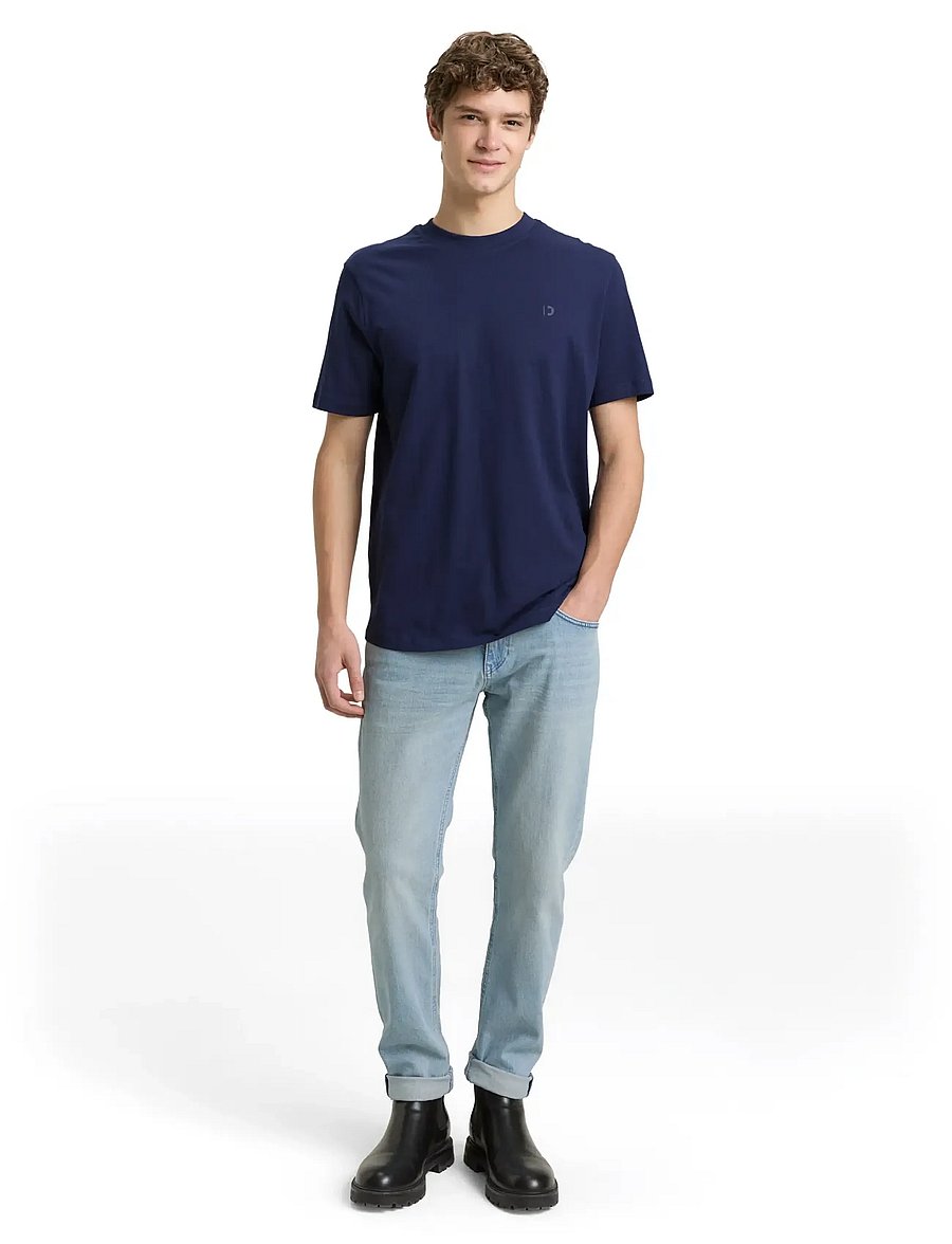 Tom Tailor - doublepack t-shirt, packaging - kurzärmelige t-shirts - dark blueberry - 0