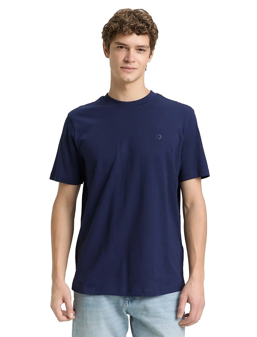 Tom Tailor - doublepack t-shirt, packaging - kurzärmelige t-shirts - dark blueberry - 3