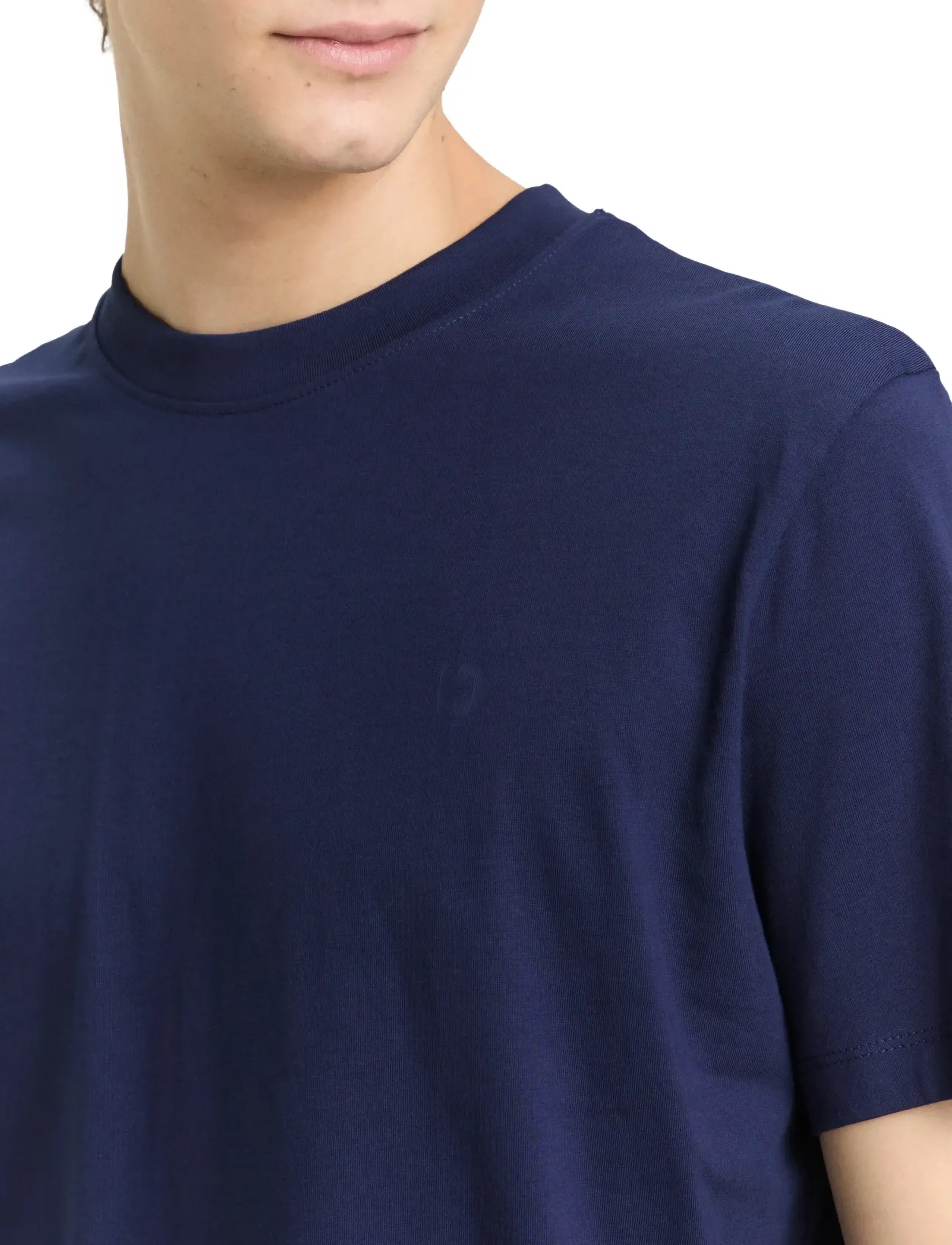 Tom Tailor - doublepack t-shirt, packaging - stutterma bolir - dark blueberry - 4