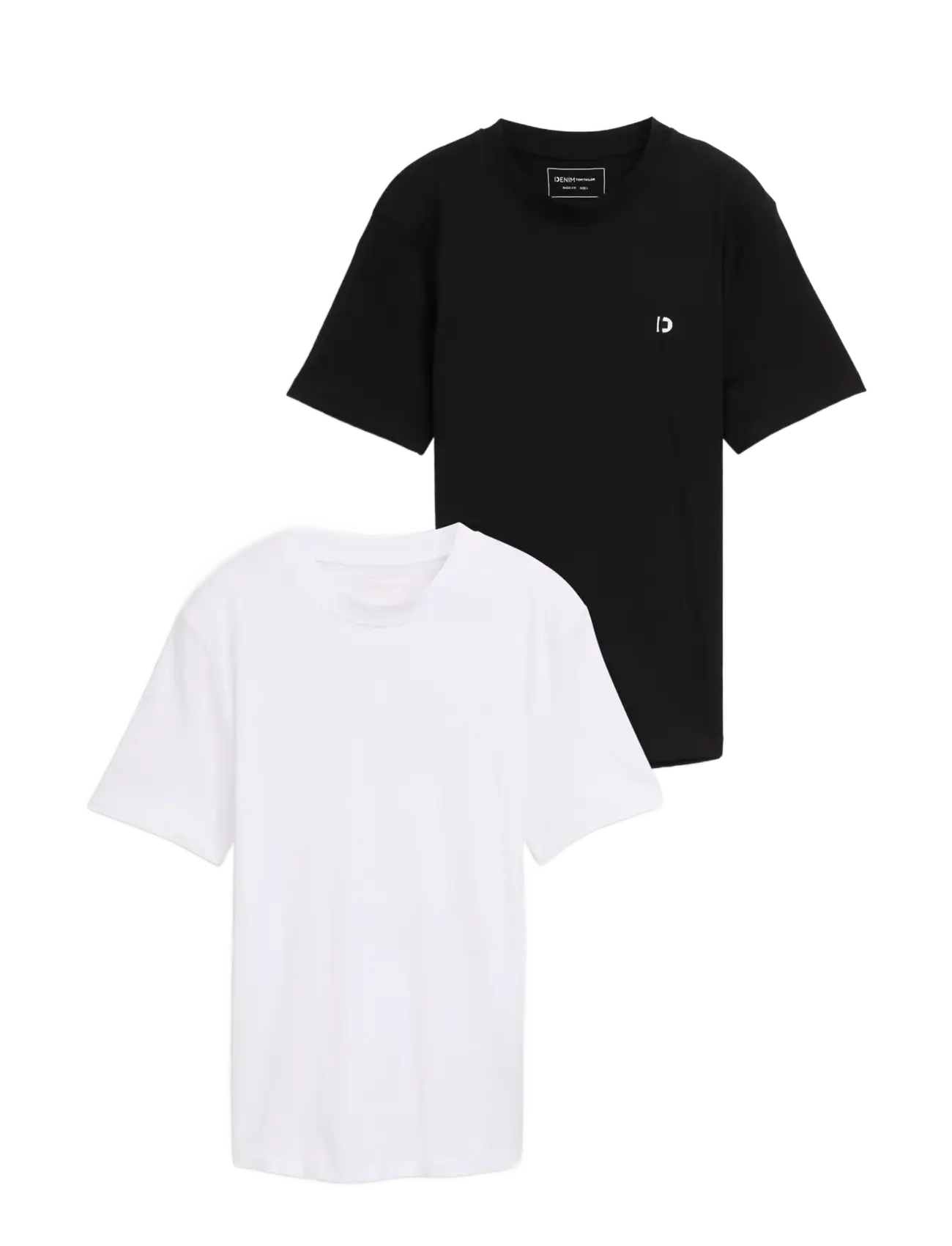 TOM TAILOR Doublepack T-Shirt, Packaging Patterned - L - Herren