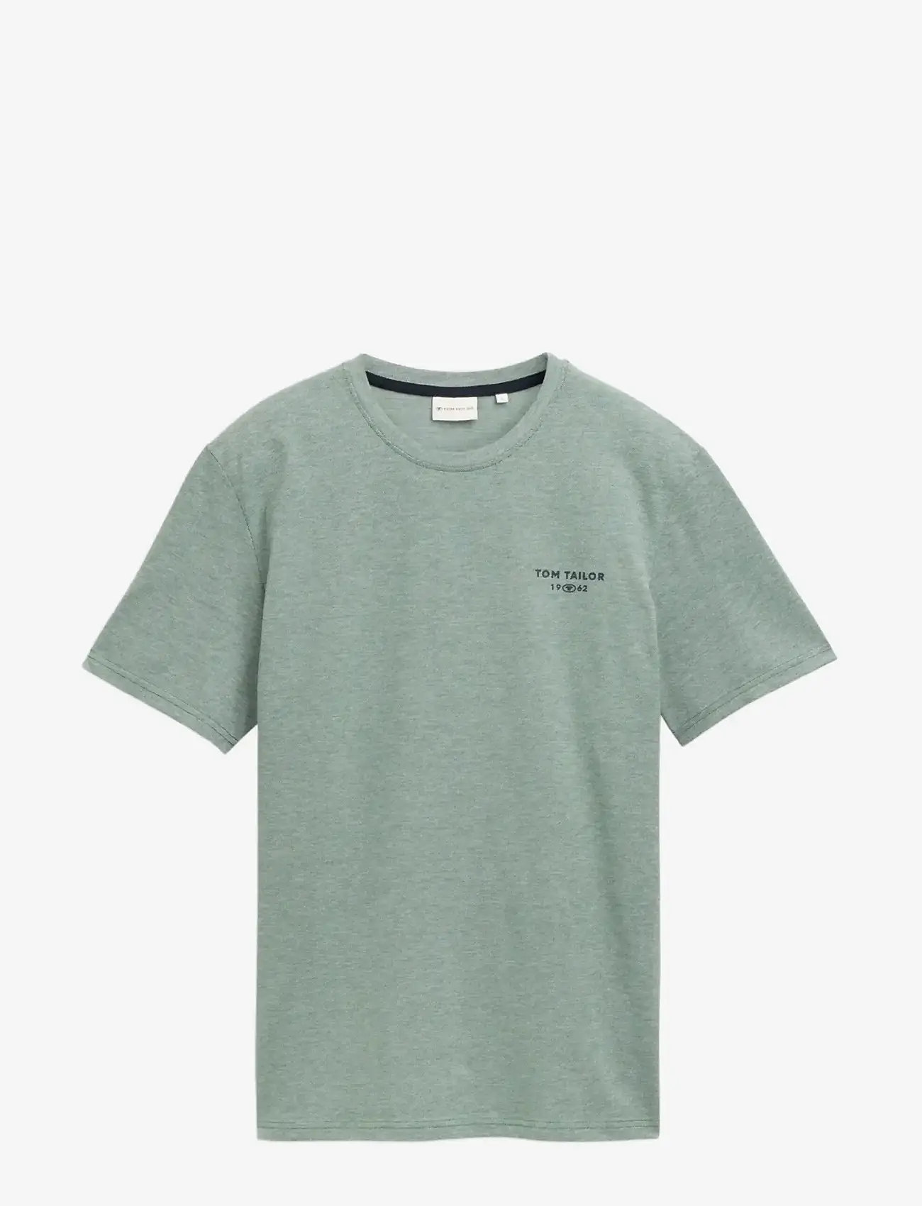 Tom Tailor - pique t-shirt - kortærmede t-shirts - garden green - 1