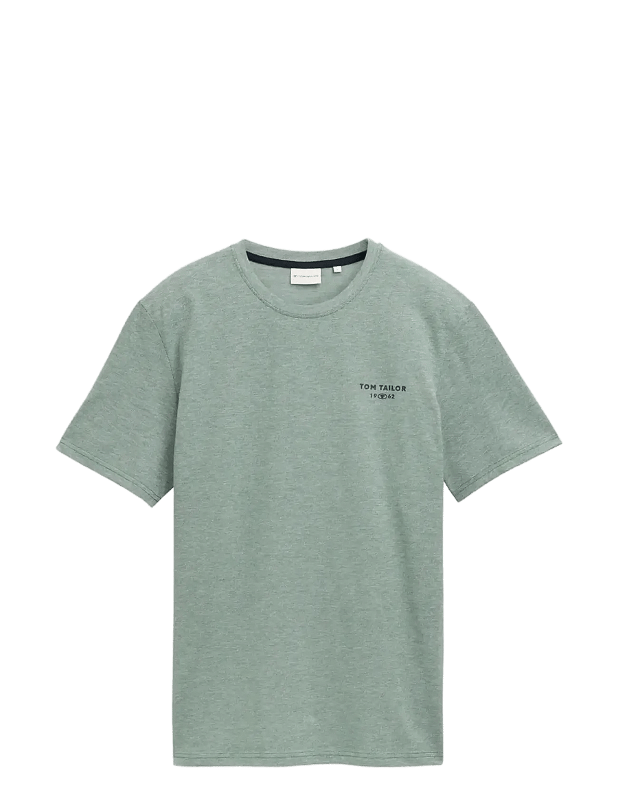 Tom Tailor - pique t-shirt - kurzärmelig - garden green - 1