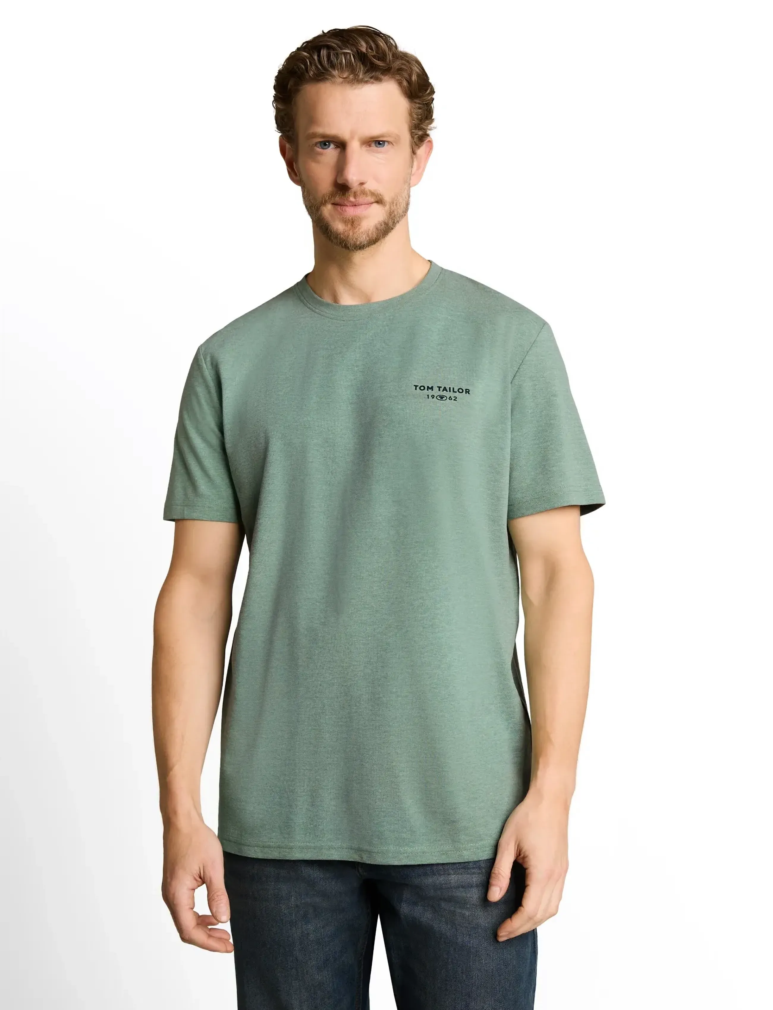 Tom Tailor - pique t-shirt - kurzärmelig - garden green - 3
