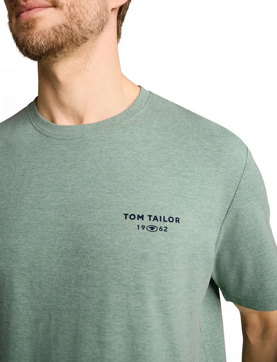 Tom Tailor - pique t-shirt - kurzärmelig - garden green - 4