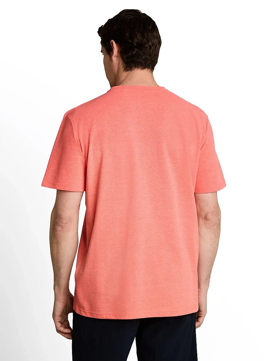 Tom Tailor - pique t-shirt - kurzärmelig - orange red - 2