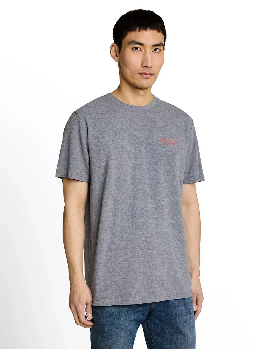 Tom Tailor - pique t-shirt - kurzärmelig - sky captain blue - 3