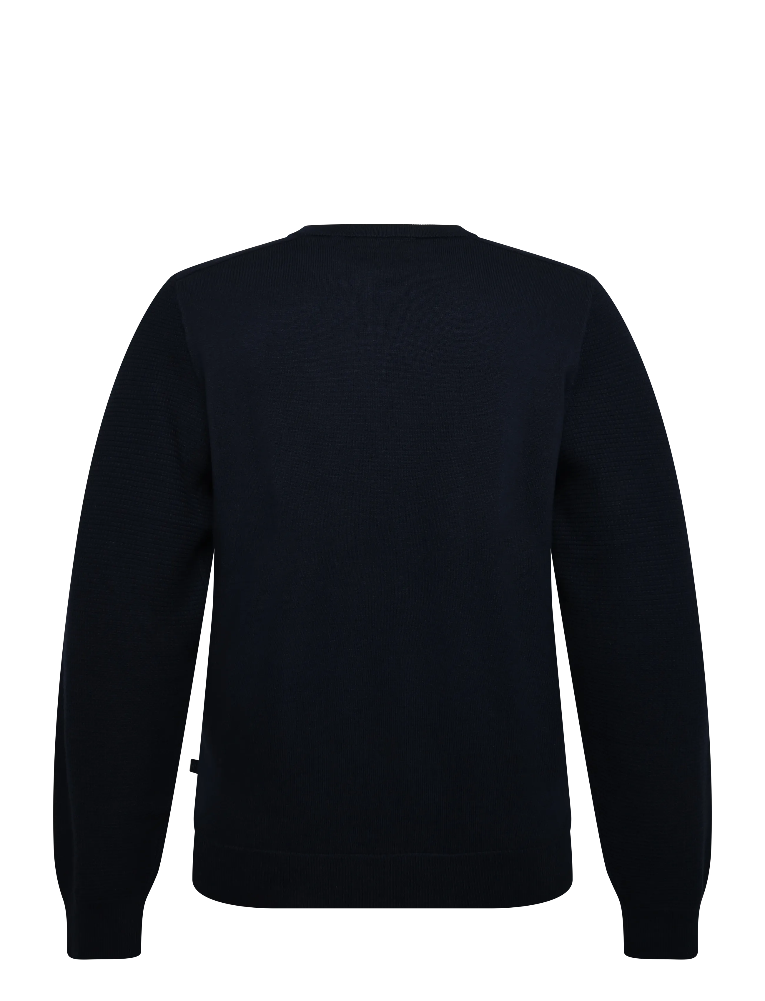 Tom Tailor - structured crew neck knit - Ümara kaelusega - sky captain blue - 2