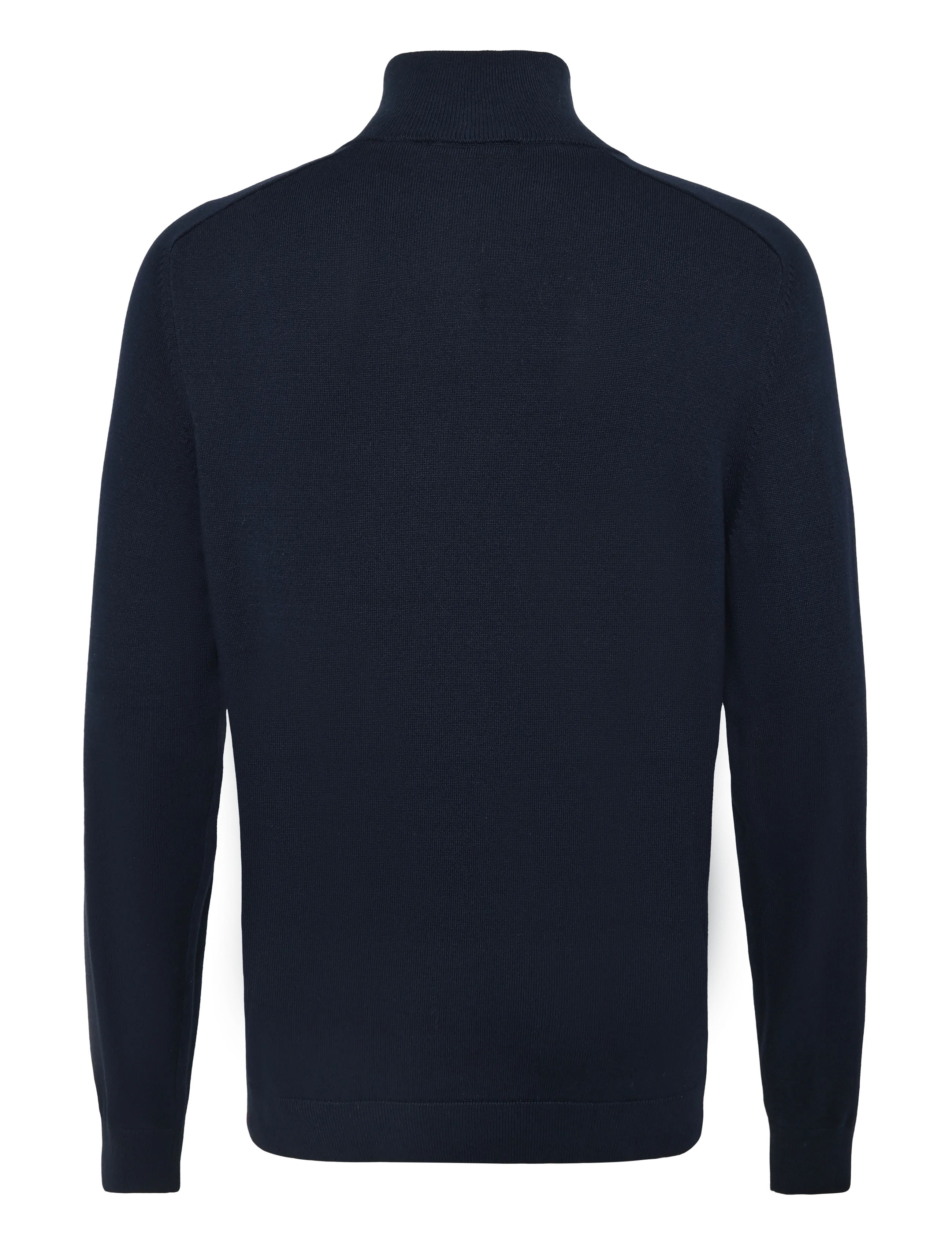 Tom Tailor - basic knit troyer - poolpika lukuga džemprid - sky captain blue - 2