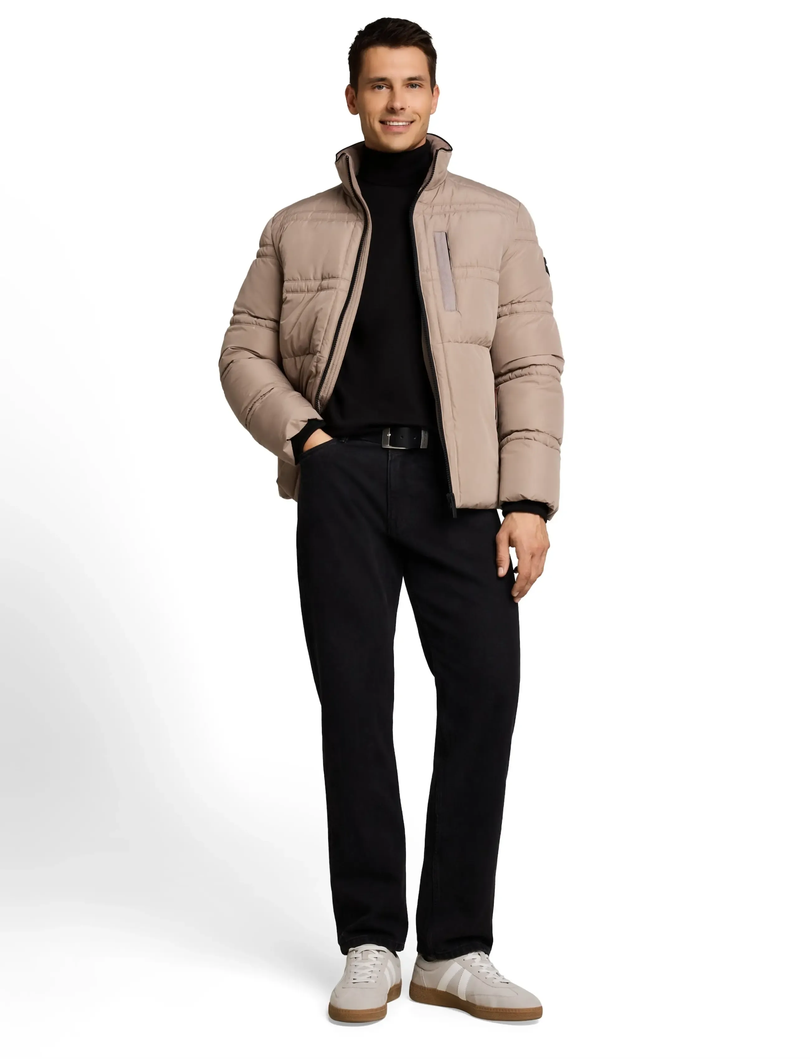 Tom Tailor - basic turtle neck knit - polokrage - black - 0