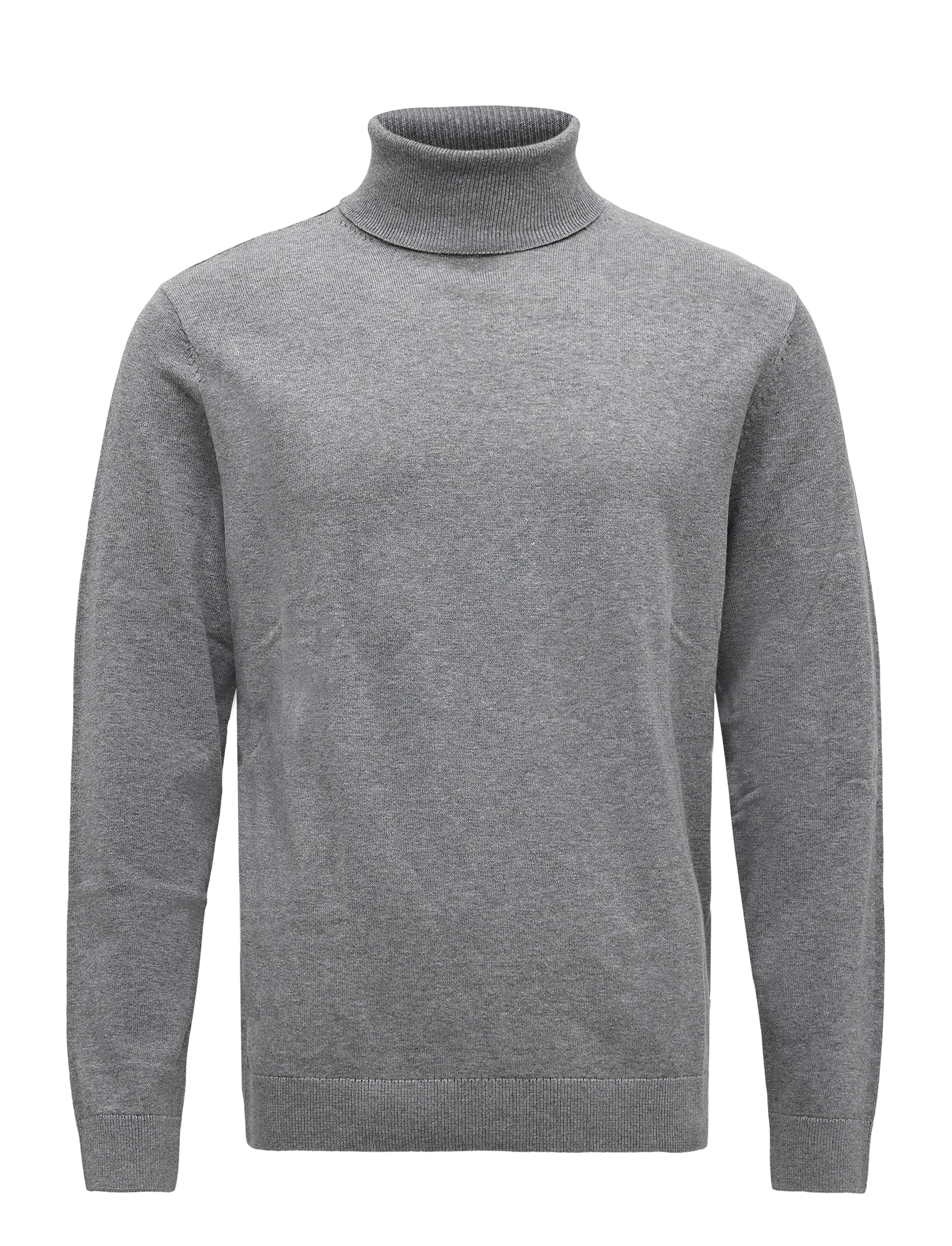 KNIT GREY MELANGE