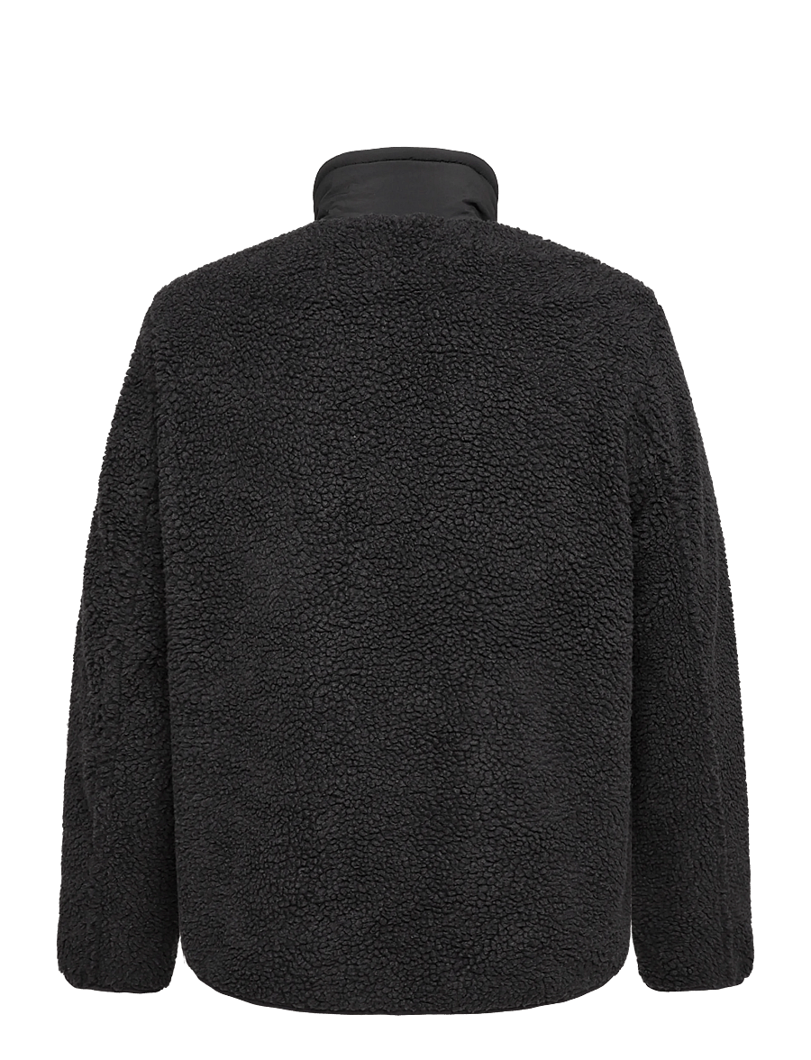 Tom Tailor - teddy jacket - herbstjacken - coal mine grey - 2