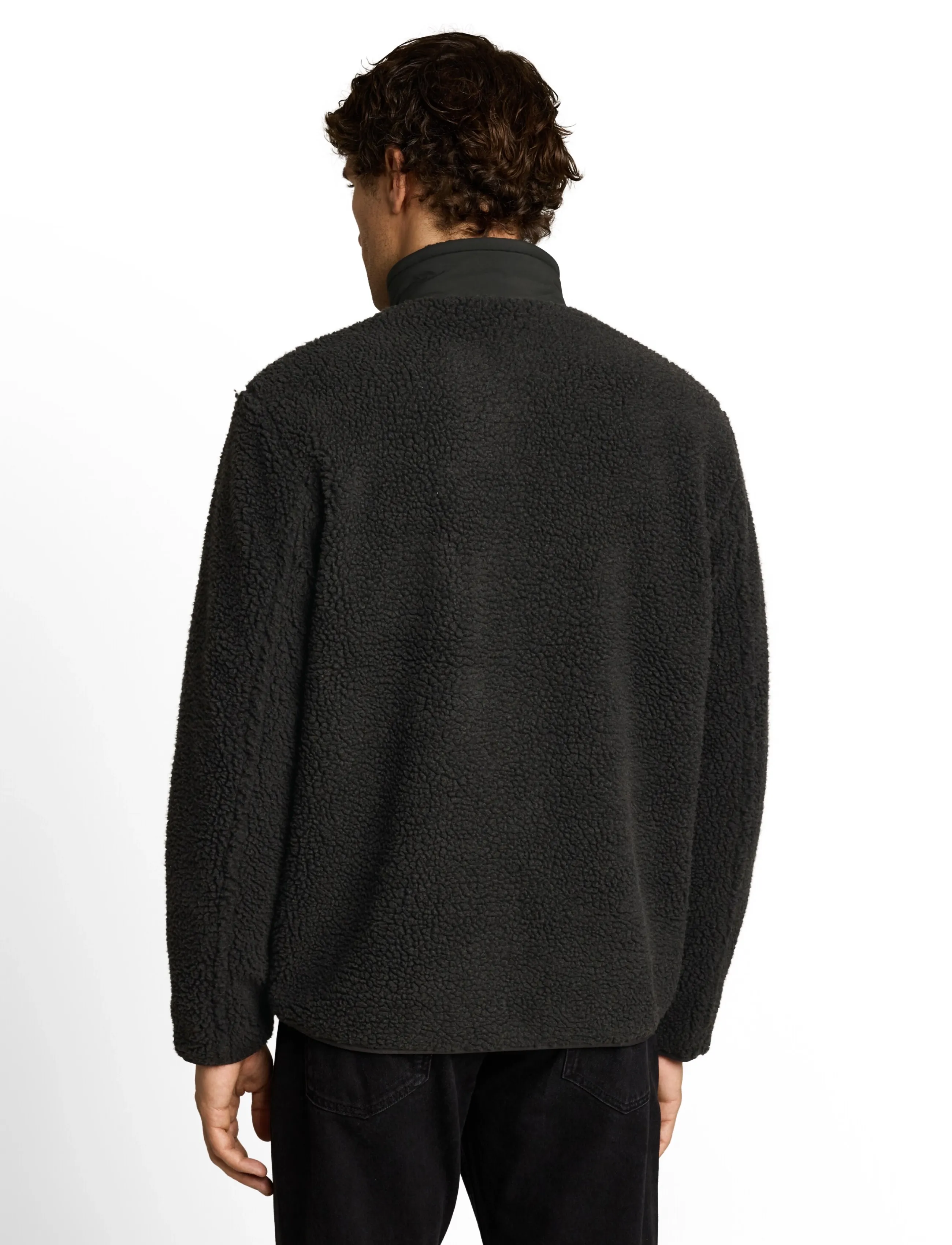 Tom Tailor - teddy jacket - coal mine grey - 3