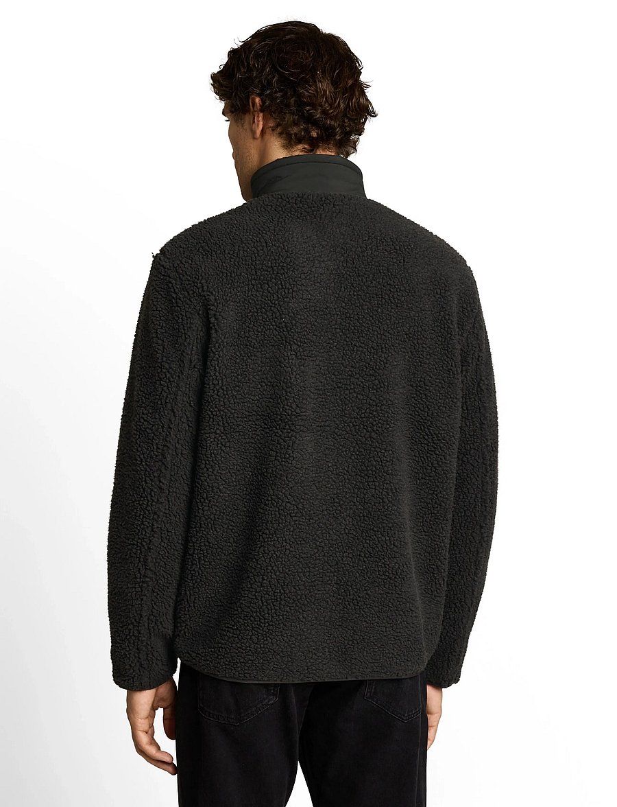 Tom Tailor - teddy jacket - herbstjacken - coal mine grey - 3