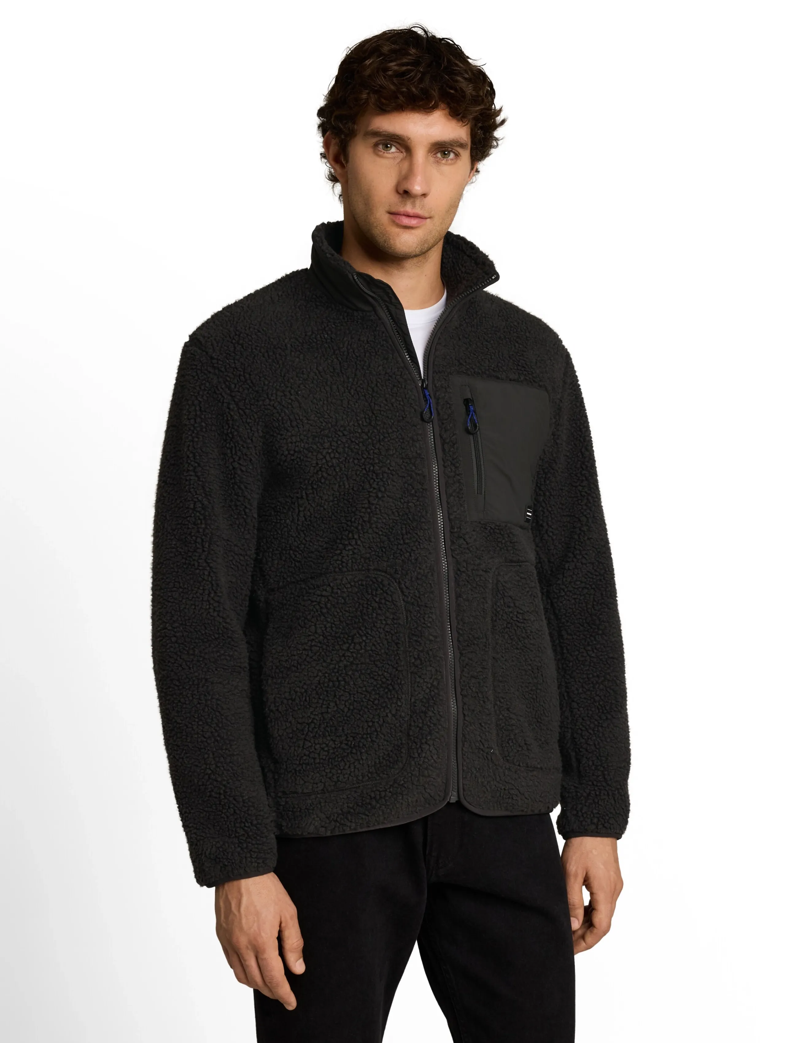 Tom Tailor - teddy jacket - coal mine grey - 5