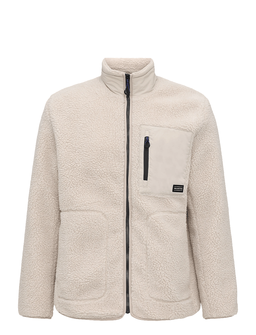 Tom Tailor - teddy jacket - fall jackets - dusty beige - 1