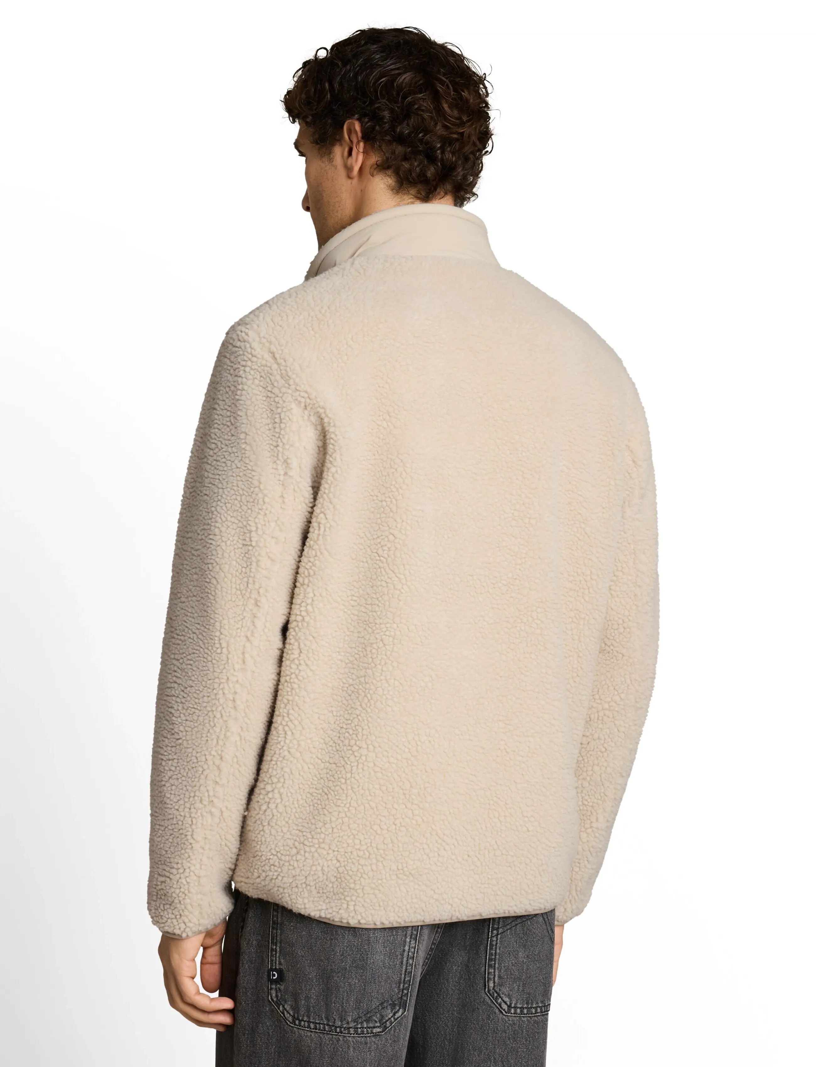 Tom Tailor - teddy jacket - fall jackets - dusty beige - 3