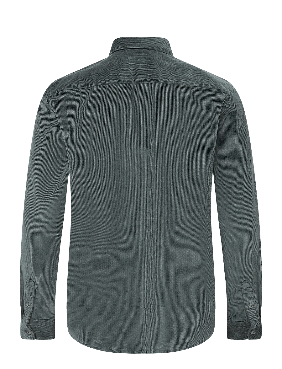 Tom Tailor - soft corduroy shirt - fløjlsskjorter - darkest olive - 2