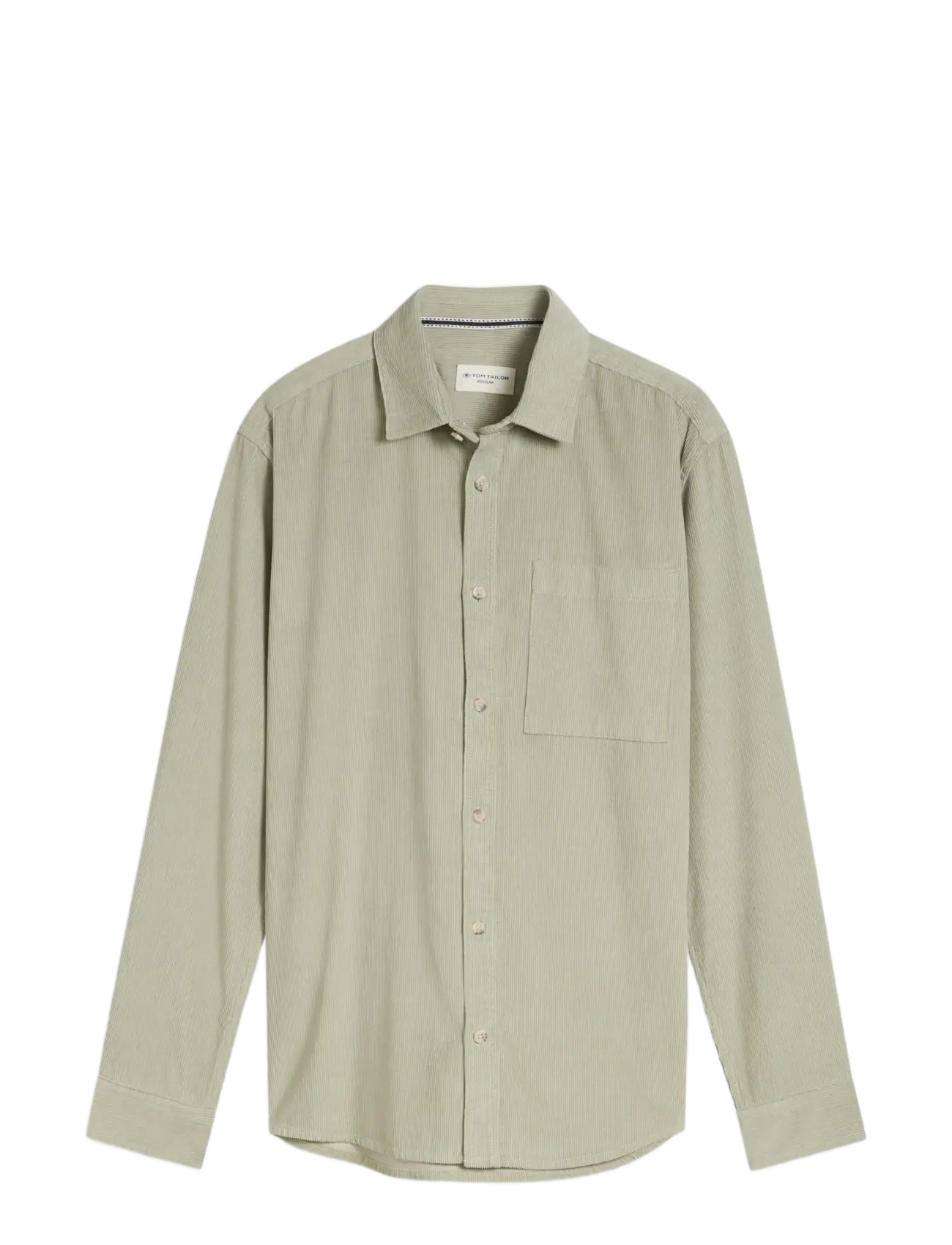 Tom Tailor - soft corduroy shirt - iron mint - 1