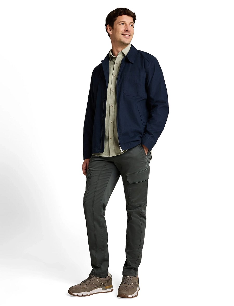 Tom Tailor - soft corduroy shirt - corduroy shirts - iron mint - 0