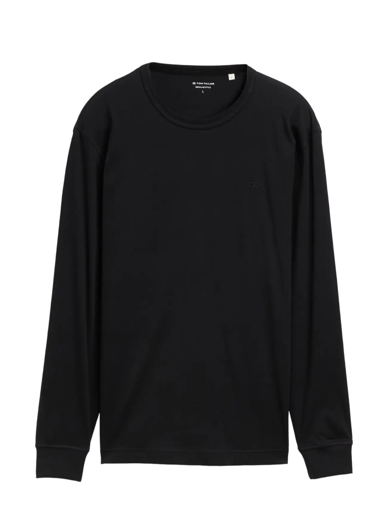 Tom Tailor - basic longsleeve t-shirt - black - 1