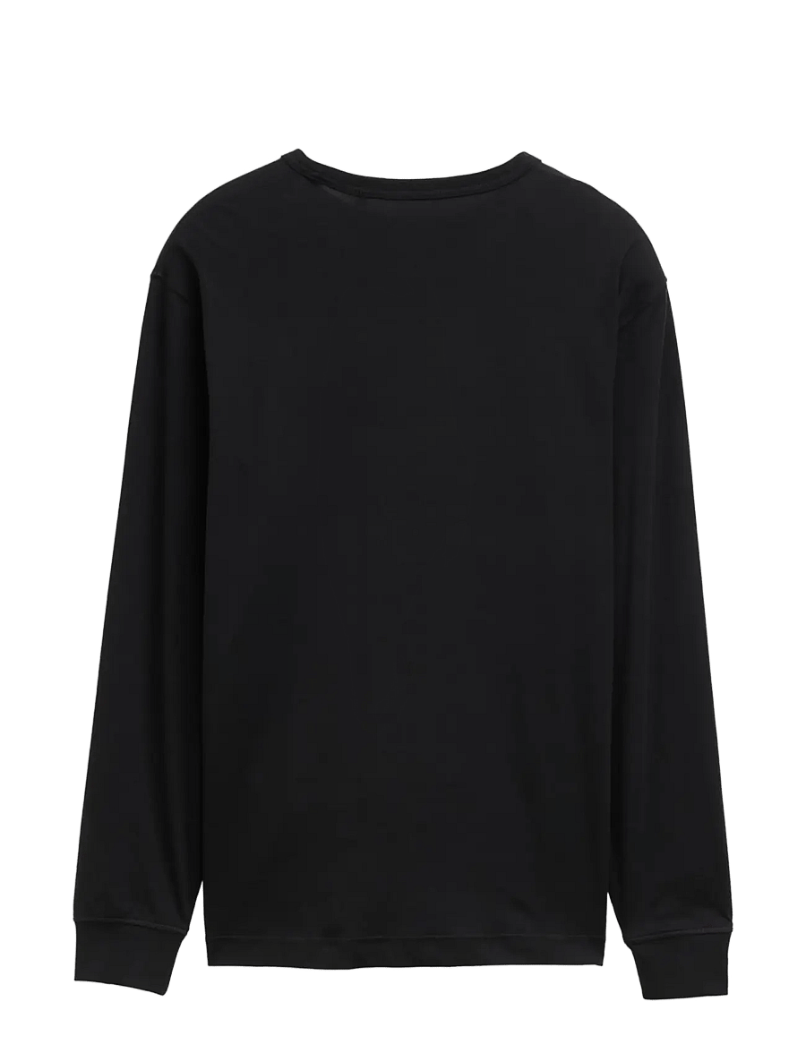 Tom Tailor - basic longsleeve t-shirt - pikkade varrukatega t-särgid - black - 2