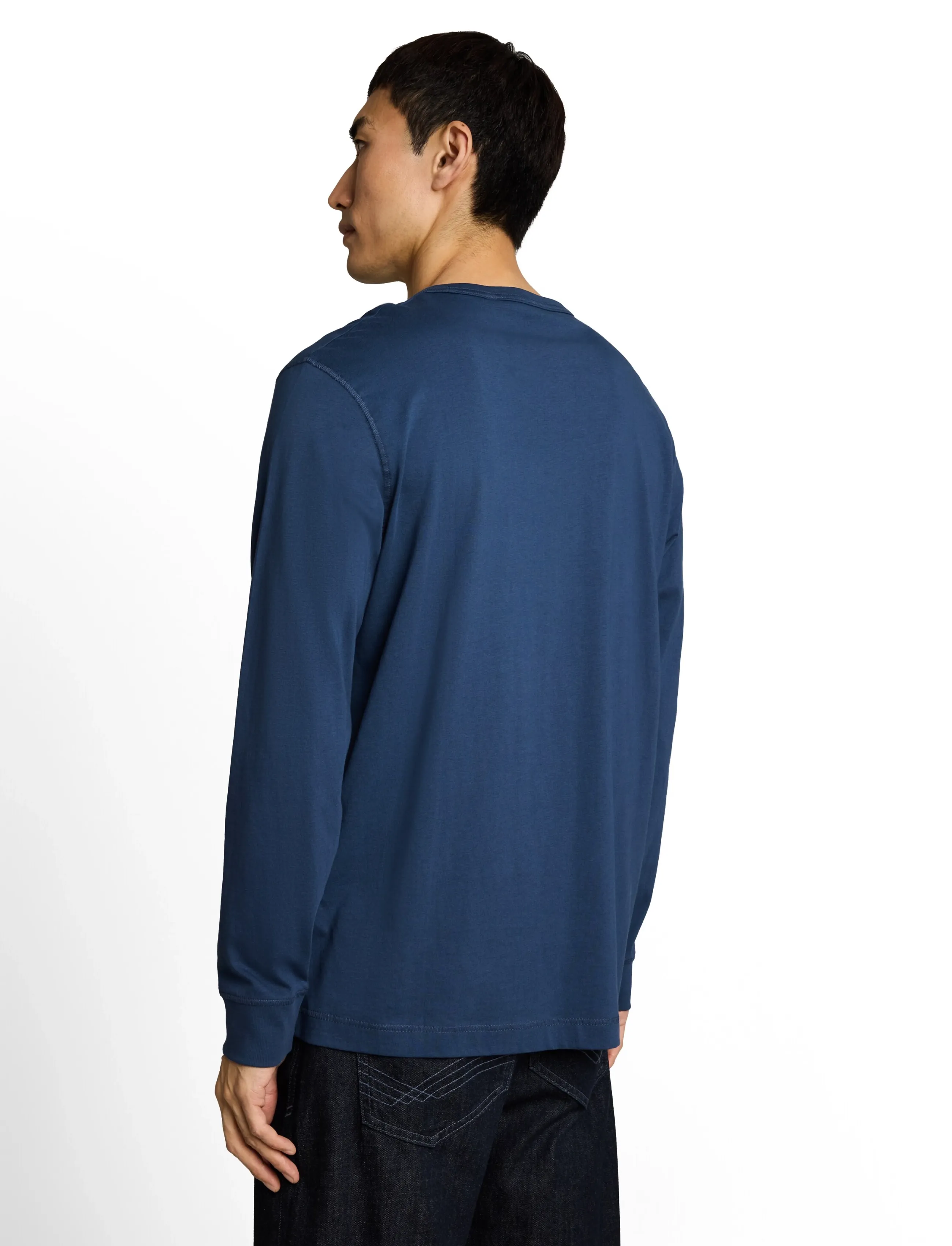 Tom Tailor - basic longsleeve t-shirt - langärmelige t-shirts - dark duck blue - 2