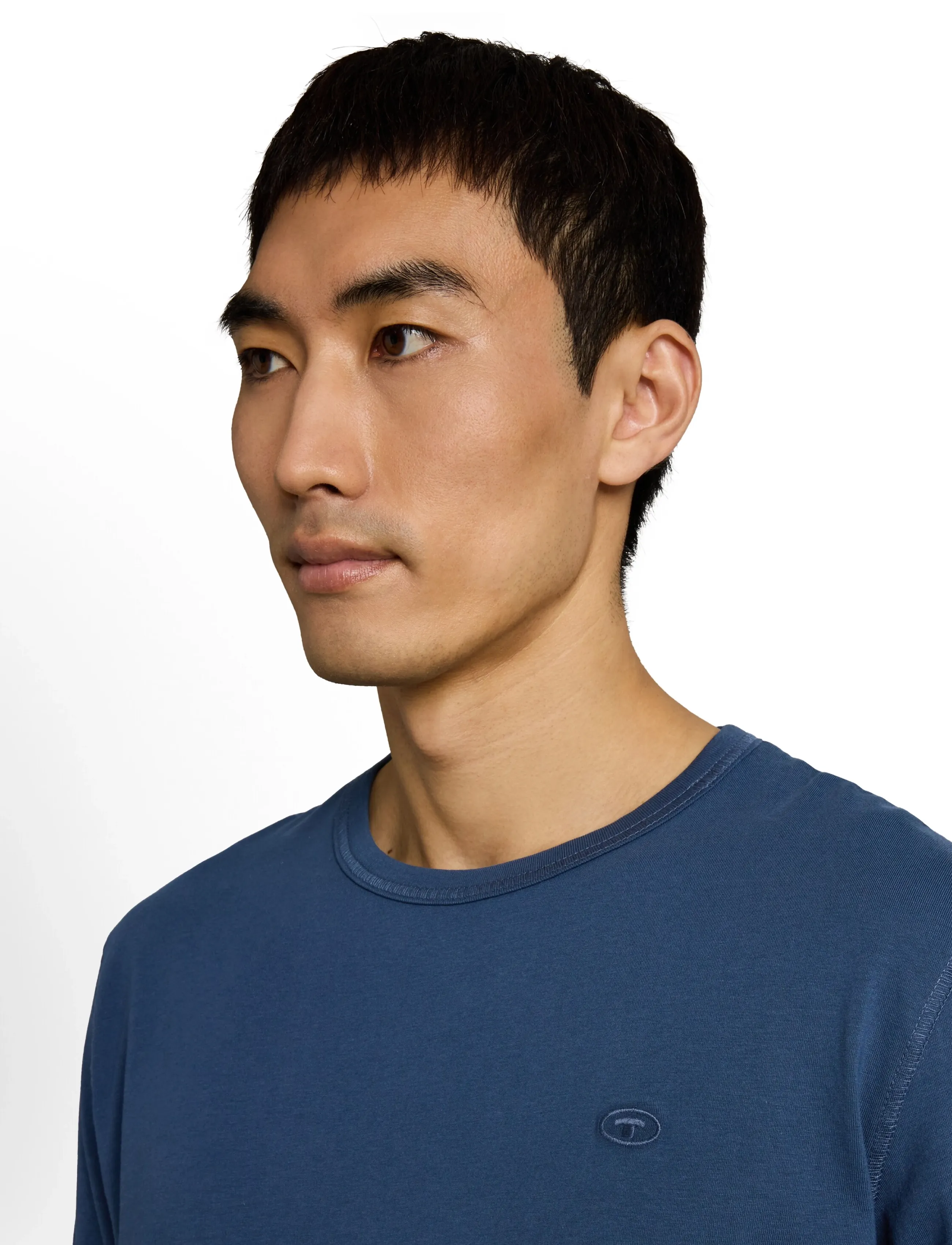Tom Tailor - basic longsleeve t-shirt - langärmelige t-shirts - dark duck blue - 4