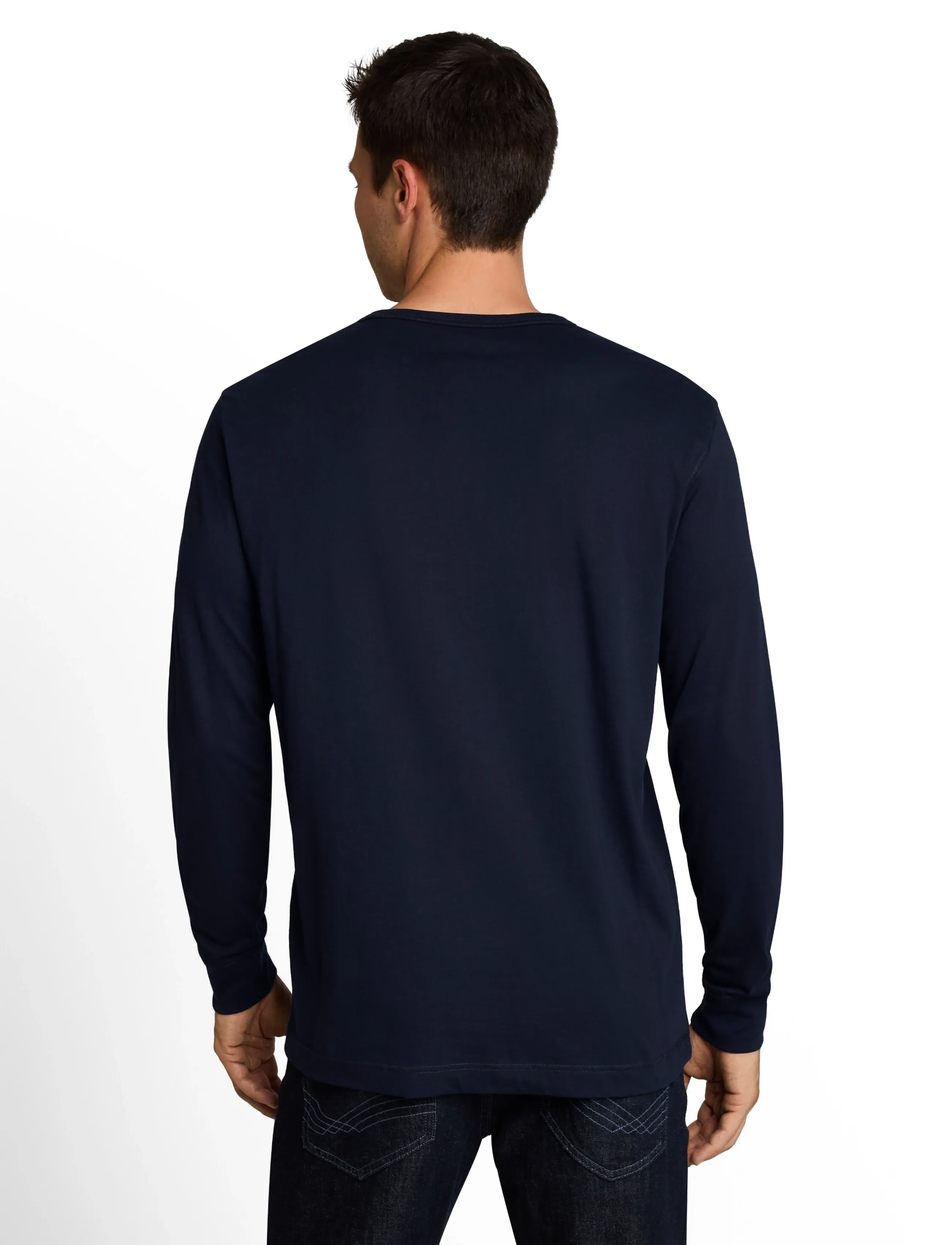 TOM TAILOR Basic Longsleeve T-Shirt herr – bild 3
