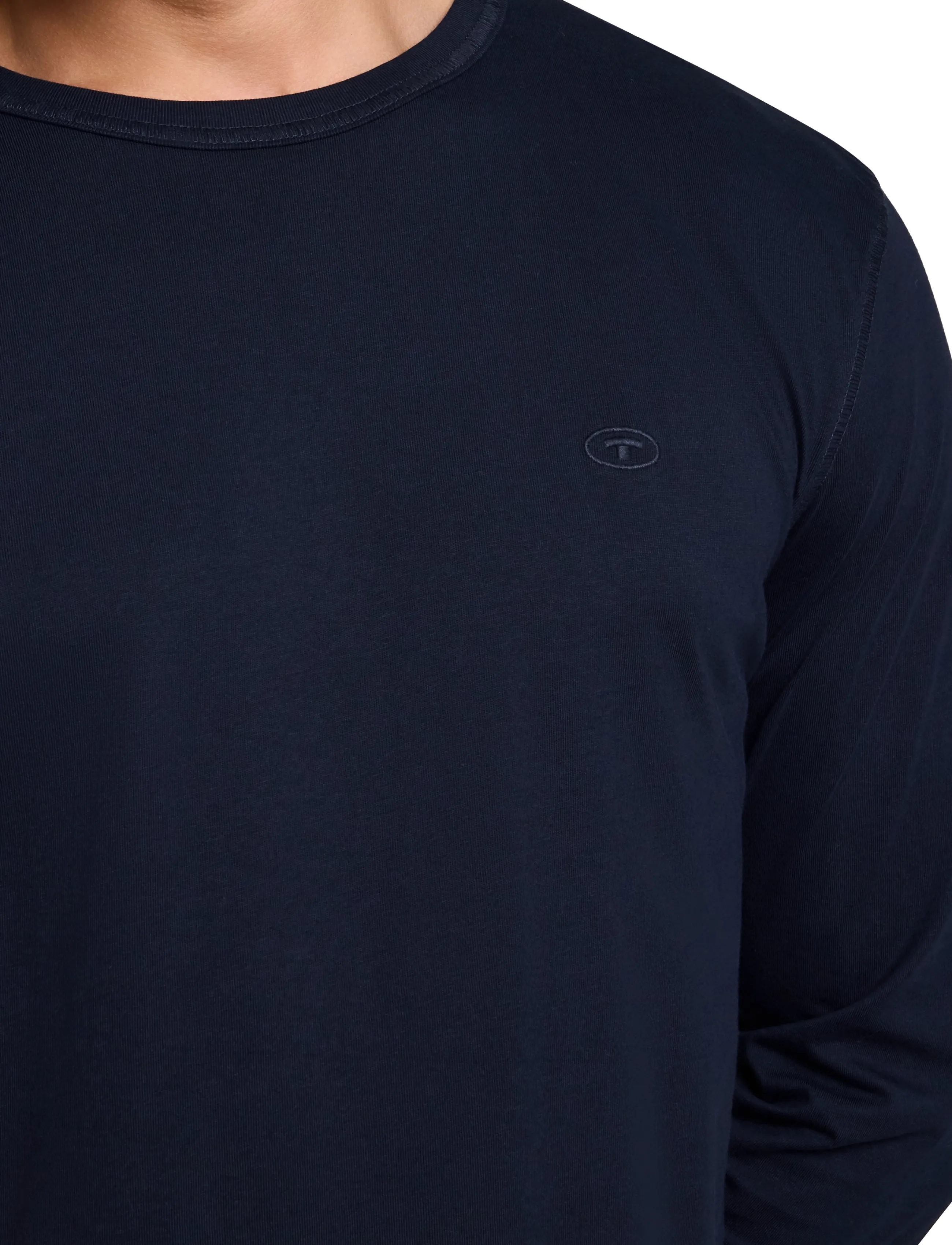TOM TAILOR Basic Longsleeve T-Shirt herr – bild 5